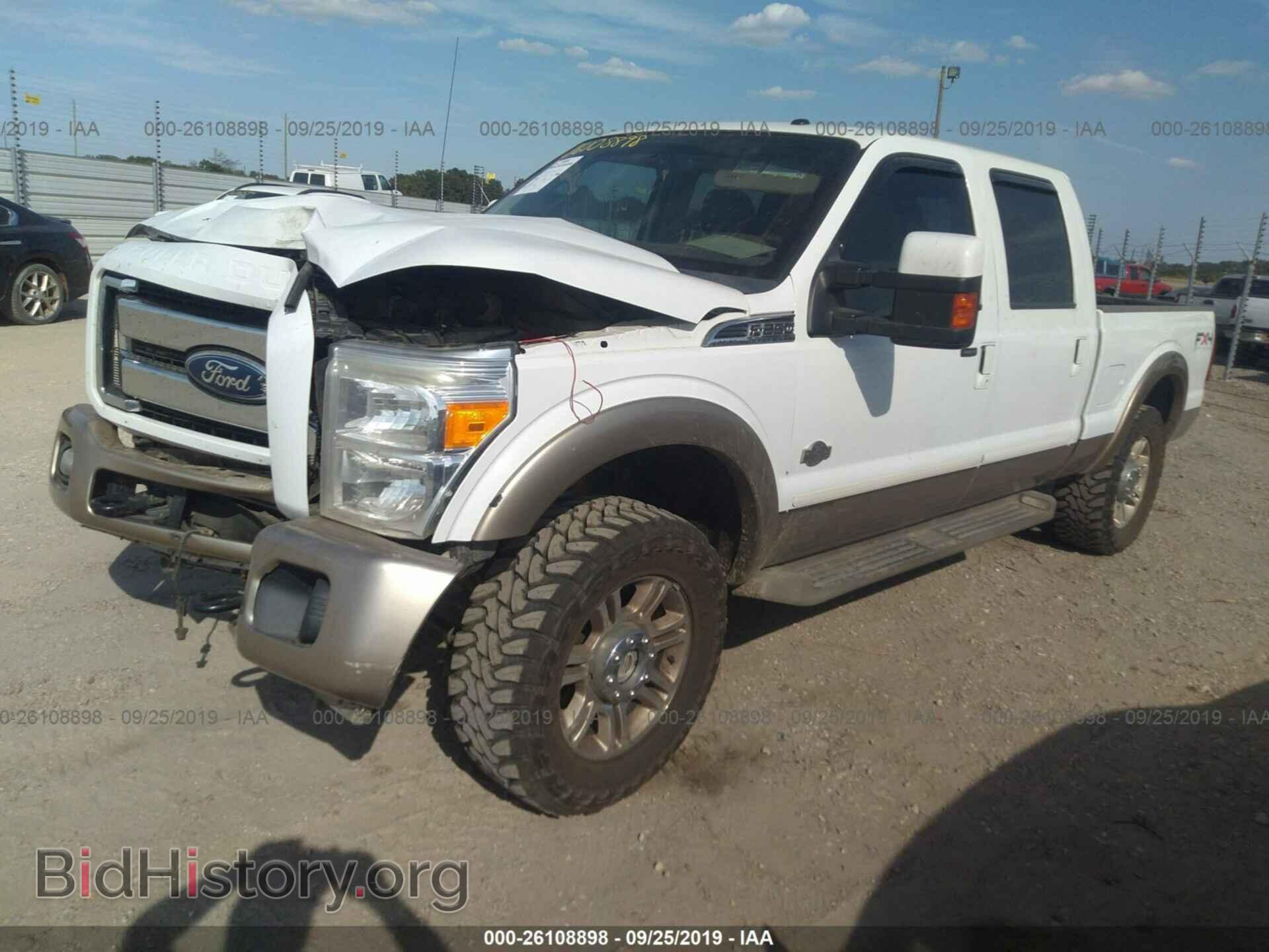 2011 FORD F250 - VIN: 1FT7W2BT4BEB36721 - Фото 2