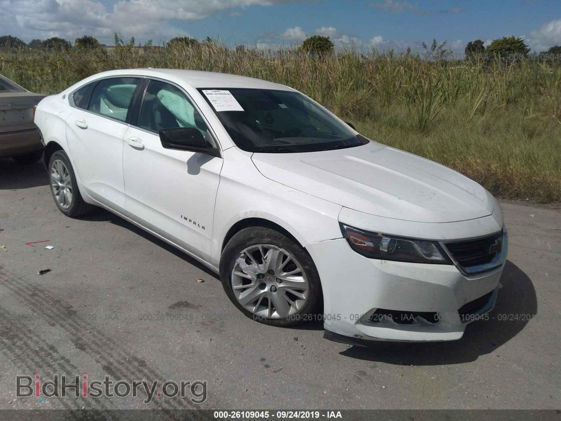 Фотография 2G11X5SL3E9230478 - CHEVROLET IMPALA 2014