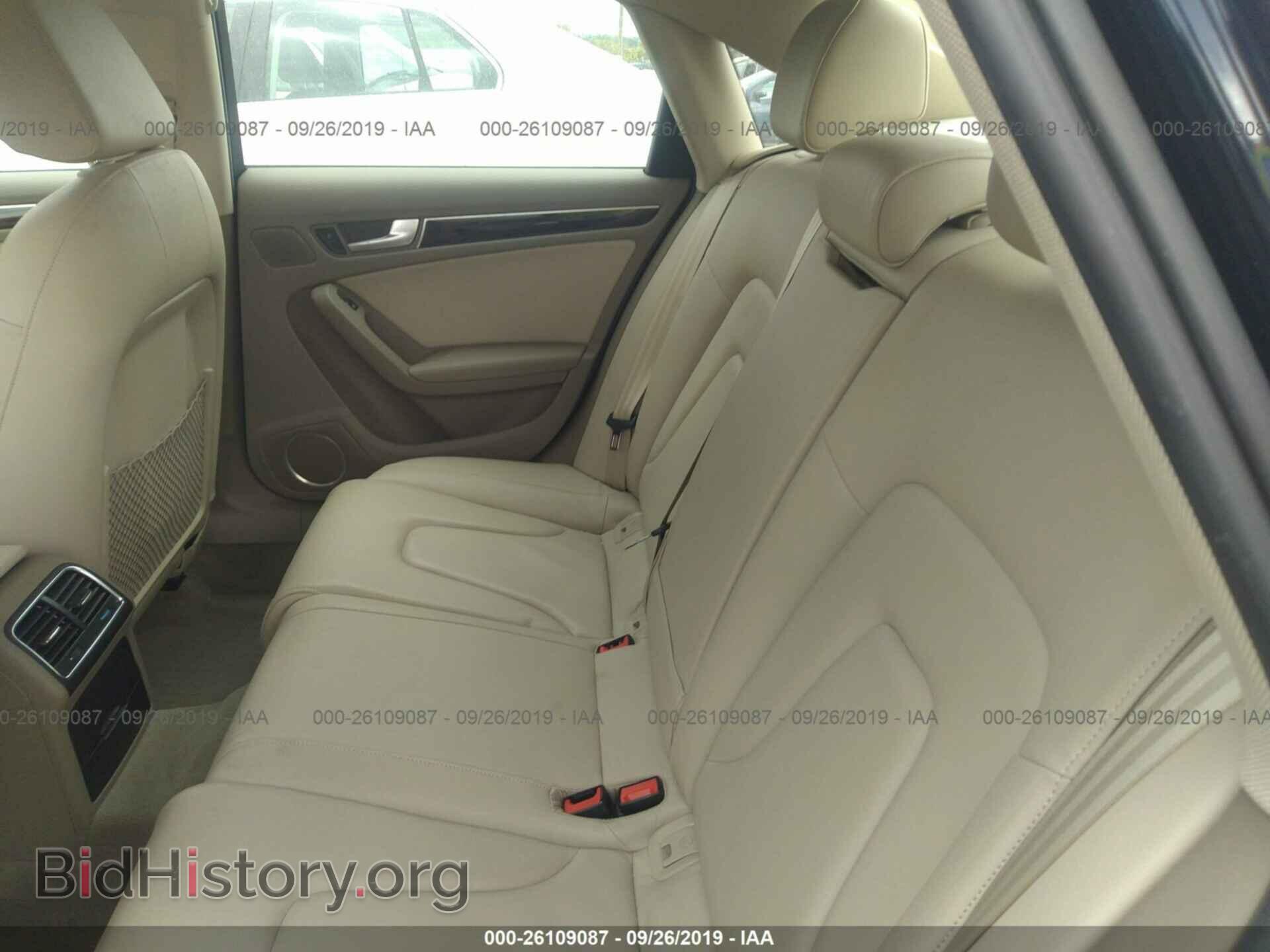 2011 AUDI A4 - VIN: WAUFFAFL3BN006202 - Photo 8