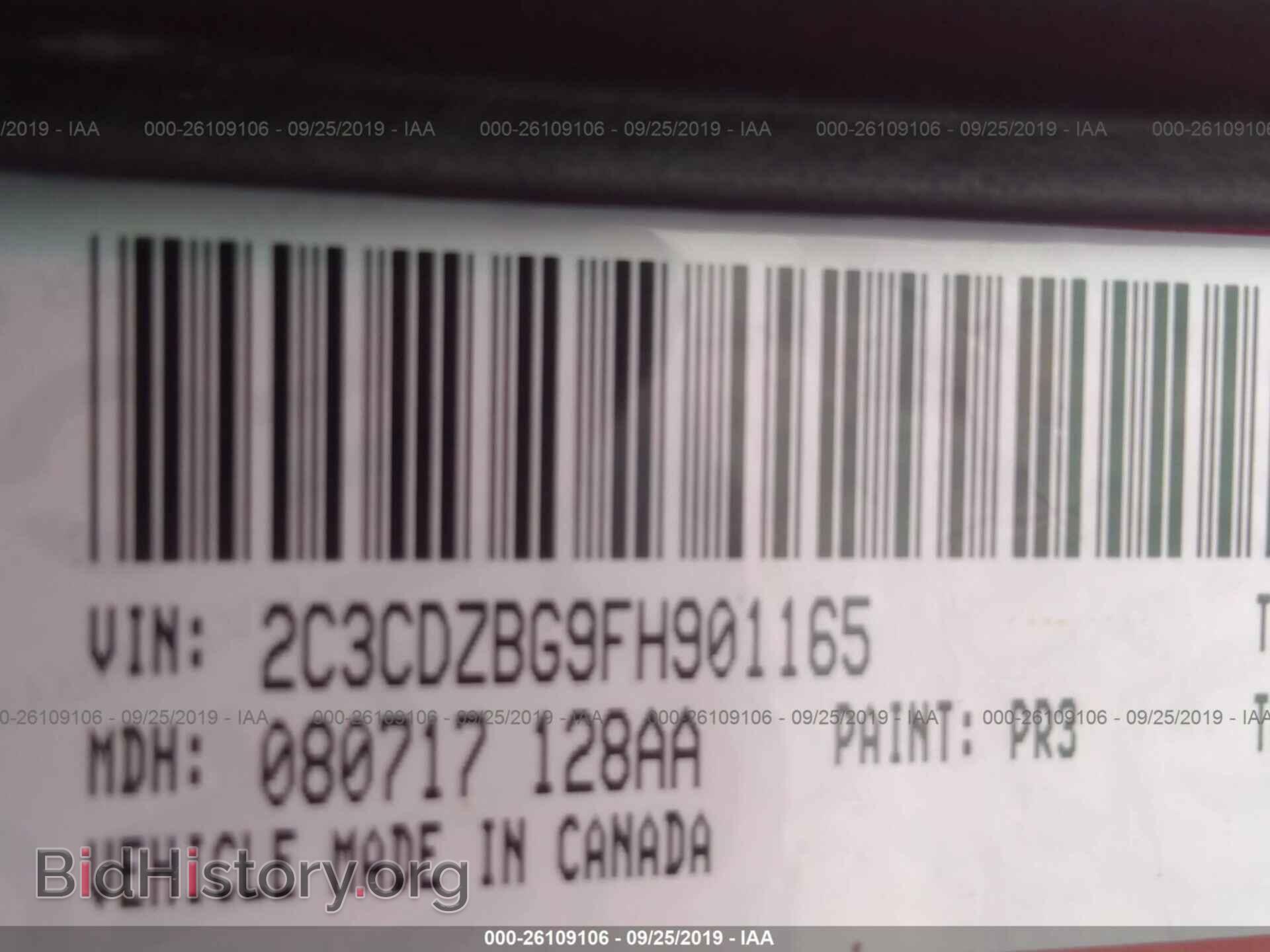 2015 DODGE CHALLENGER - VIN: 2C3CDZBG9FH901165 - Photo 9