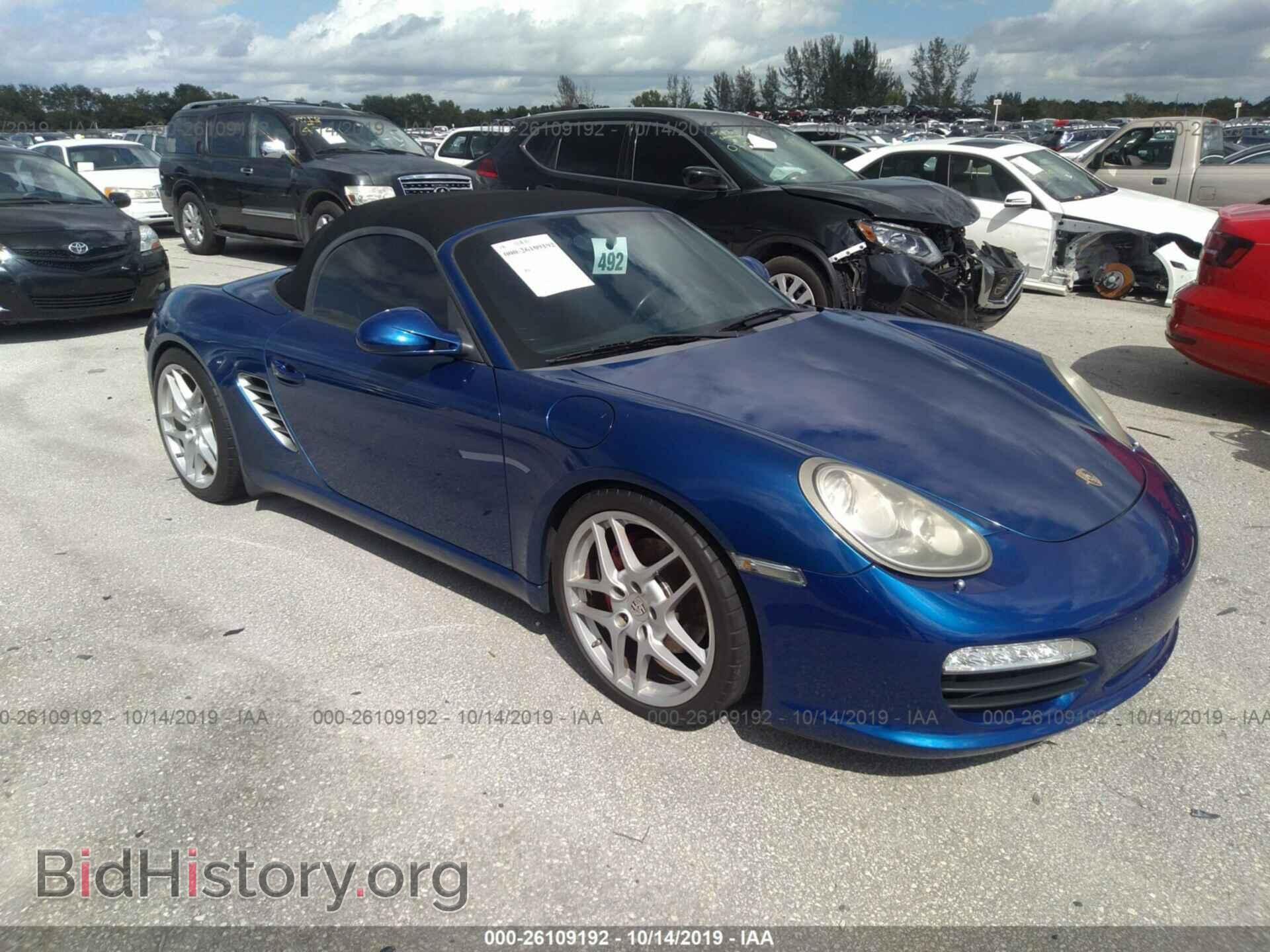 Фотография WP0CB29899U730247 - PORSCHE BOXSTER 2009