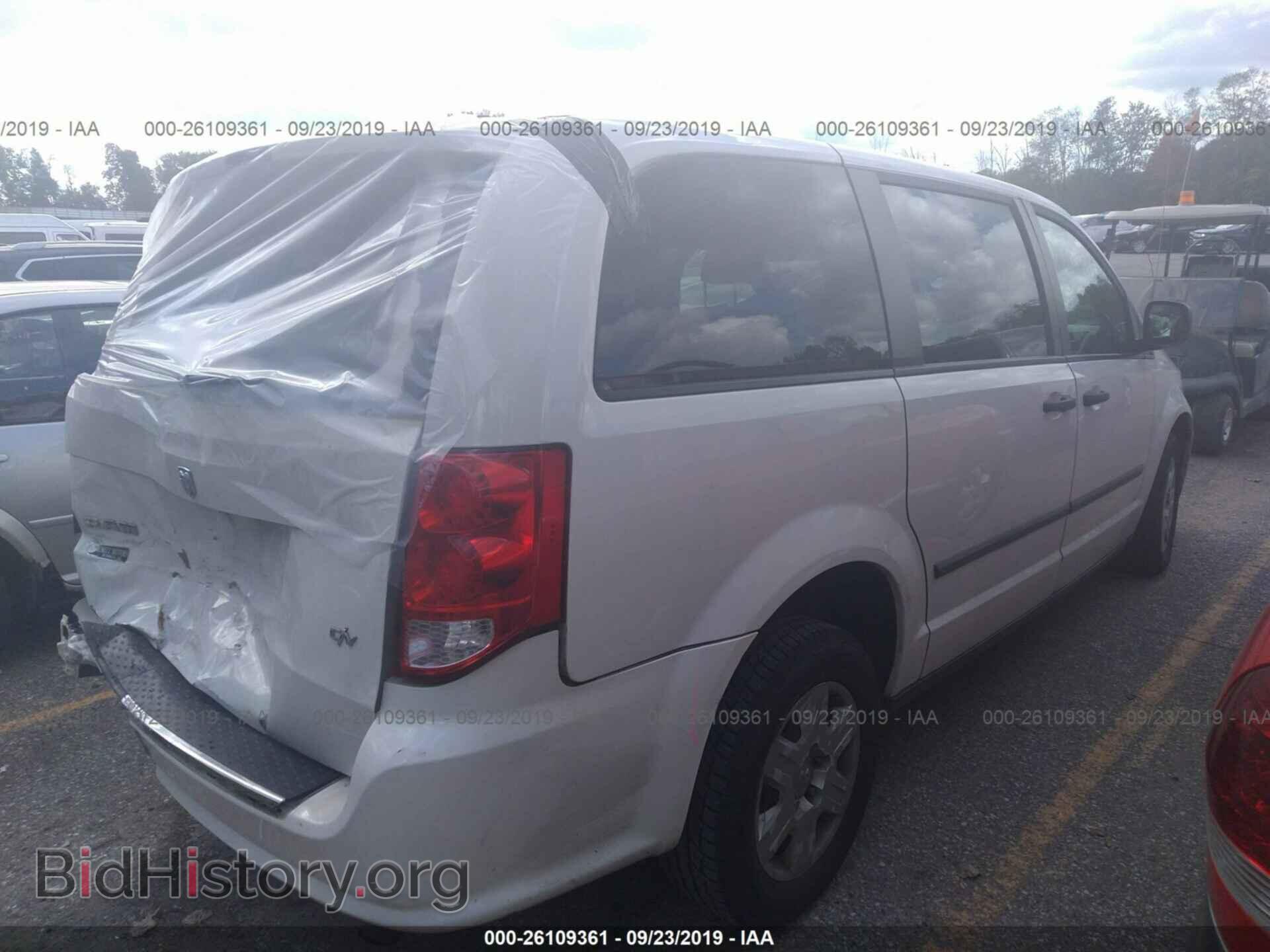 2012 DODGE RAM VAN - VIN: 2C4RDGAG8CR185571 - Фото 4
