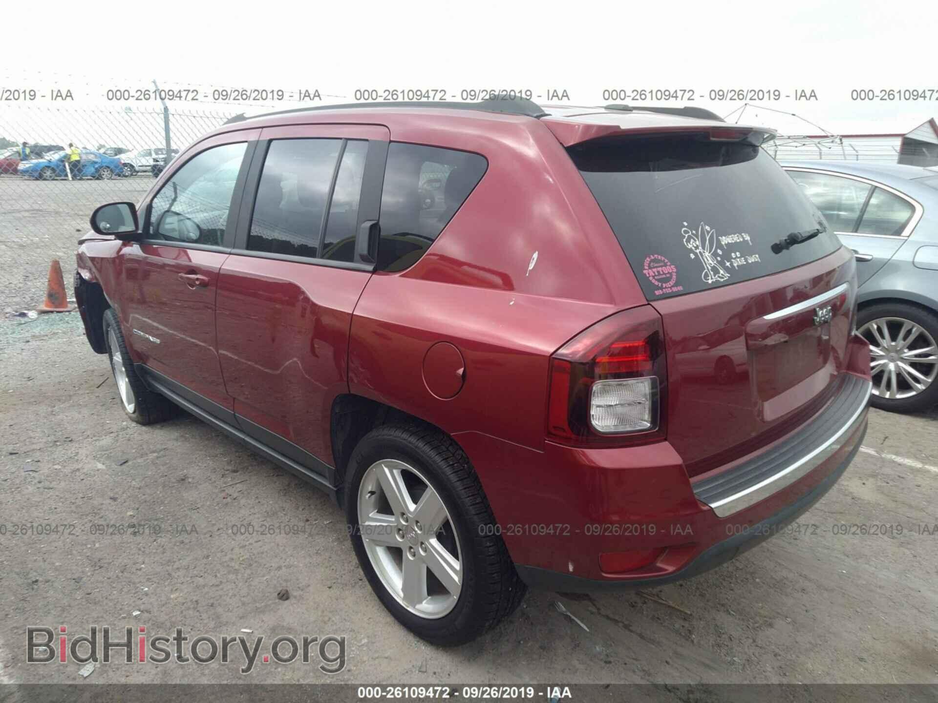 2014 JEEP COMPASS - VIN: 1C4NJCEAXED679717 - Фото 3