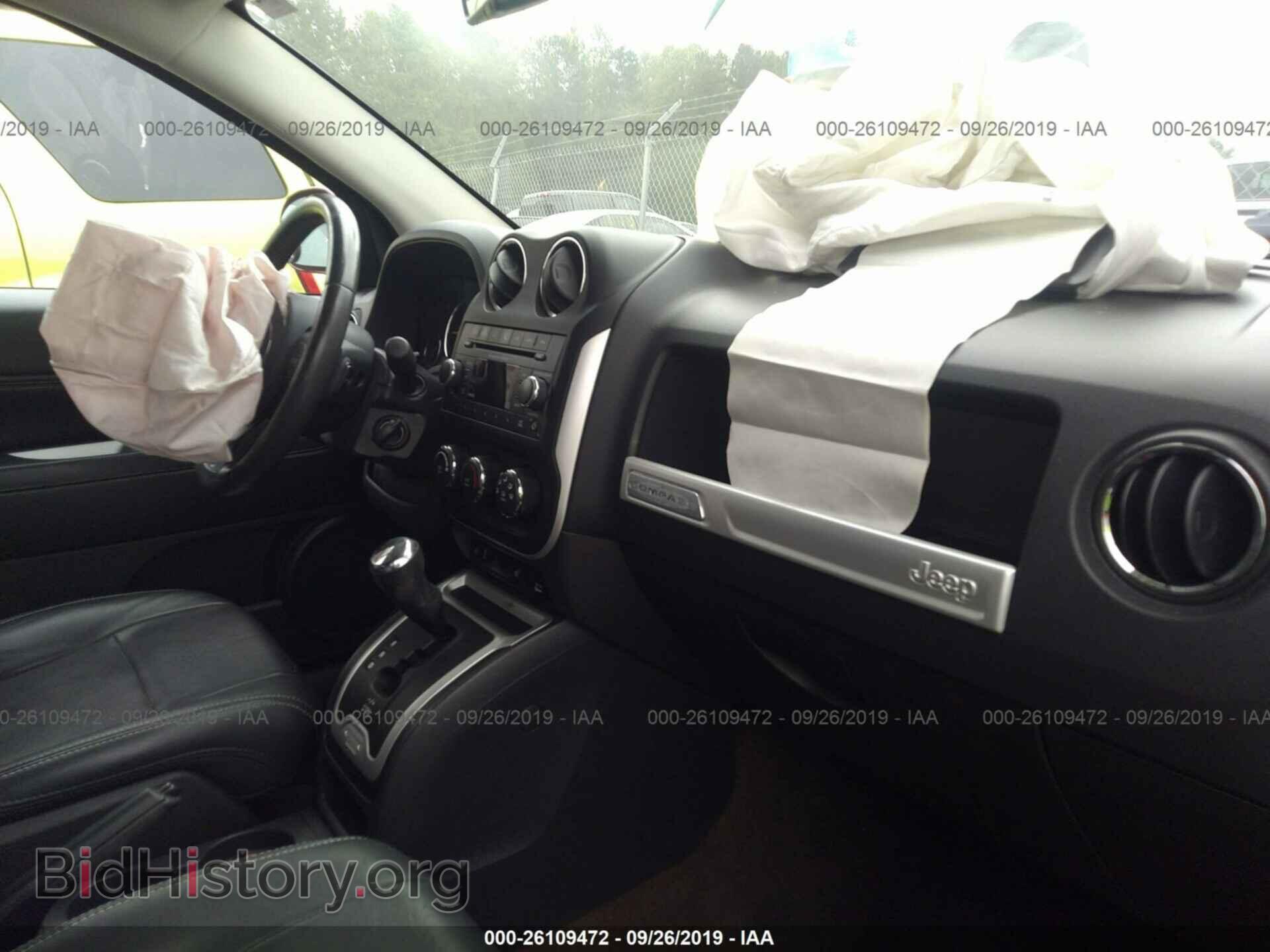 2014 JEEP COMPASS - VIN: 1C4NJCEAXED679717 - Фото 5