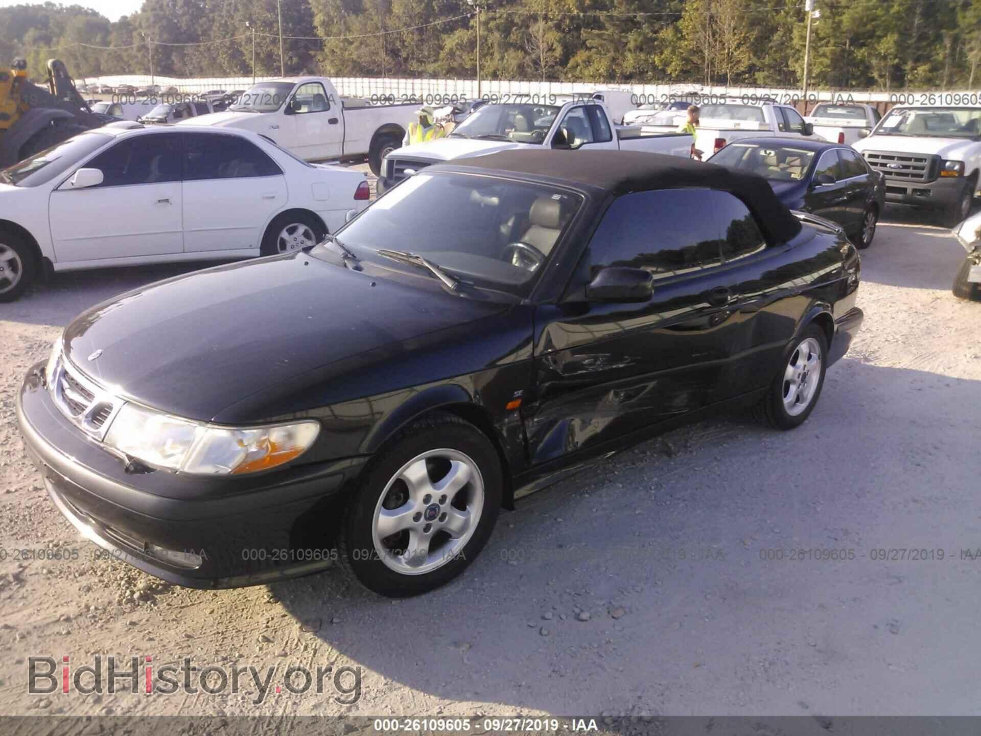 2000 SAAB 9-3 - VIN: YS3DF78K0Y7009386 - Фото 2