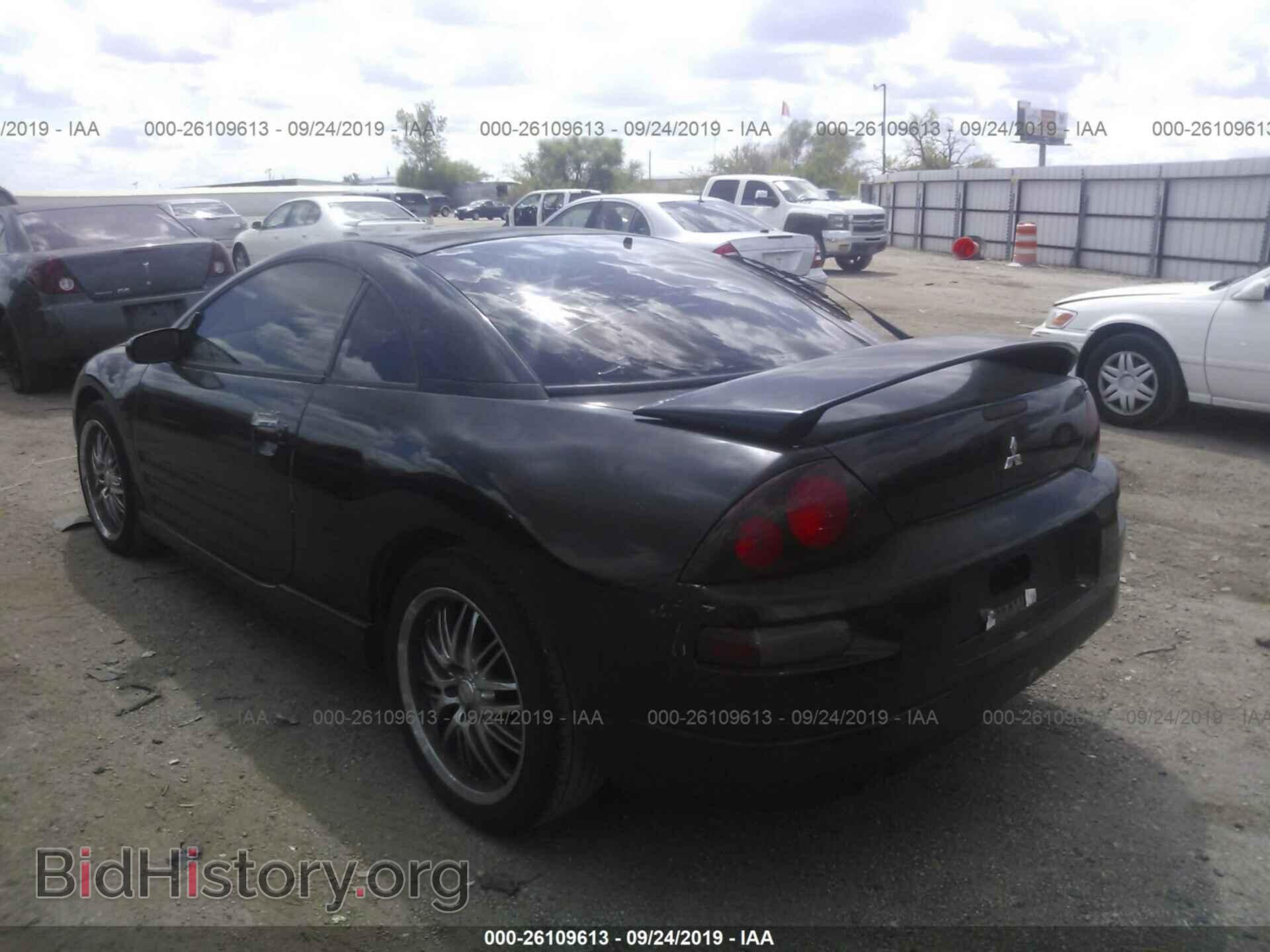 2001 MITSUBISHI ECLIPSE - VIN: 4A3AC54H11E102188 - Фото 3
