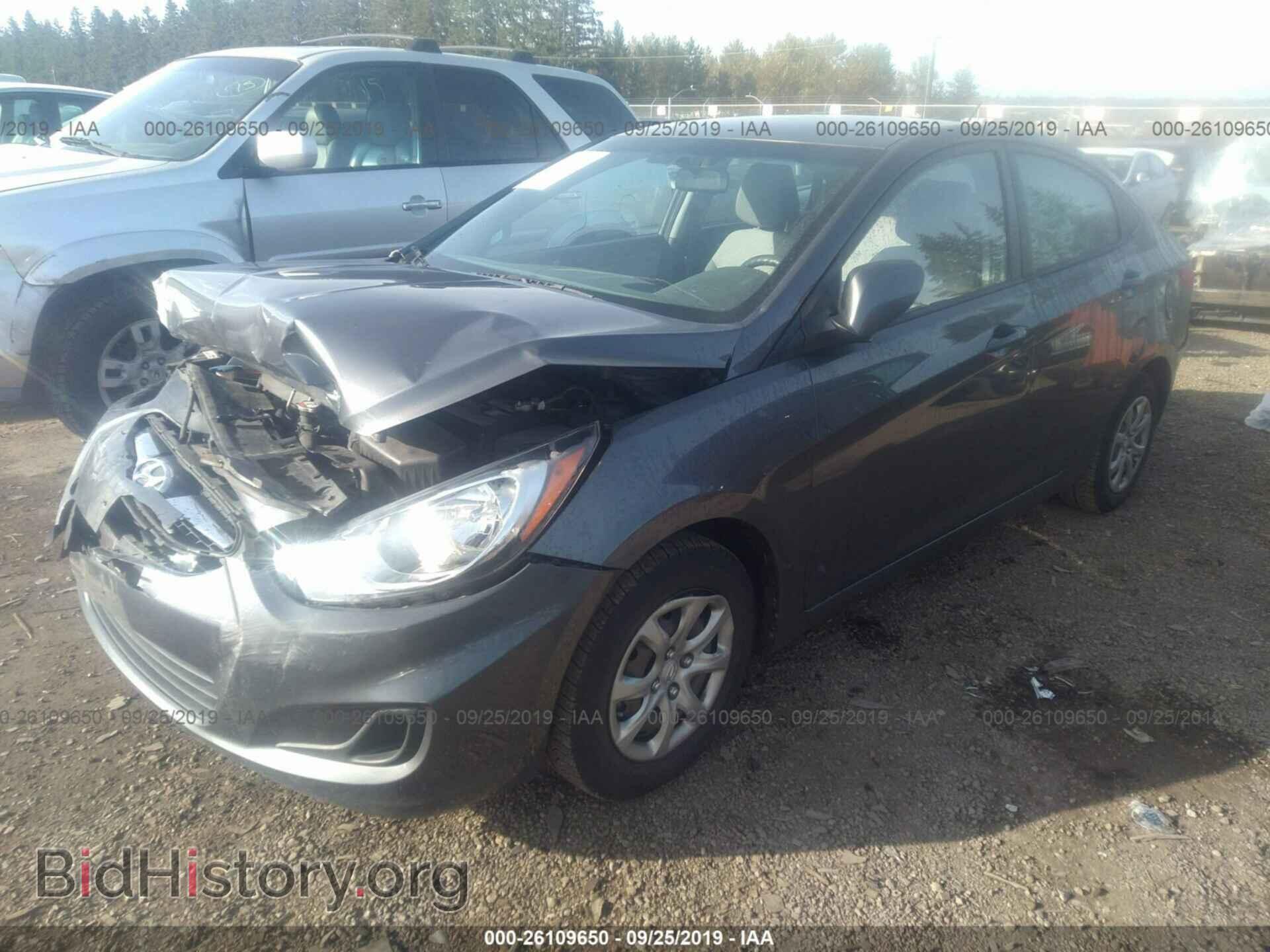 2012 HYUNDAI ACCENT - VIN: KMHCT4AE8CU181153 - Фото 2