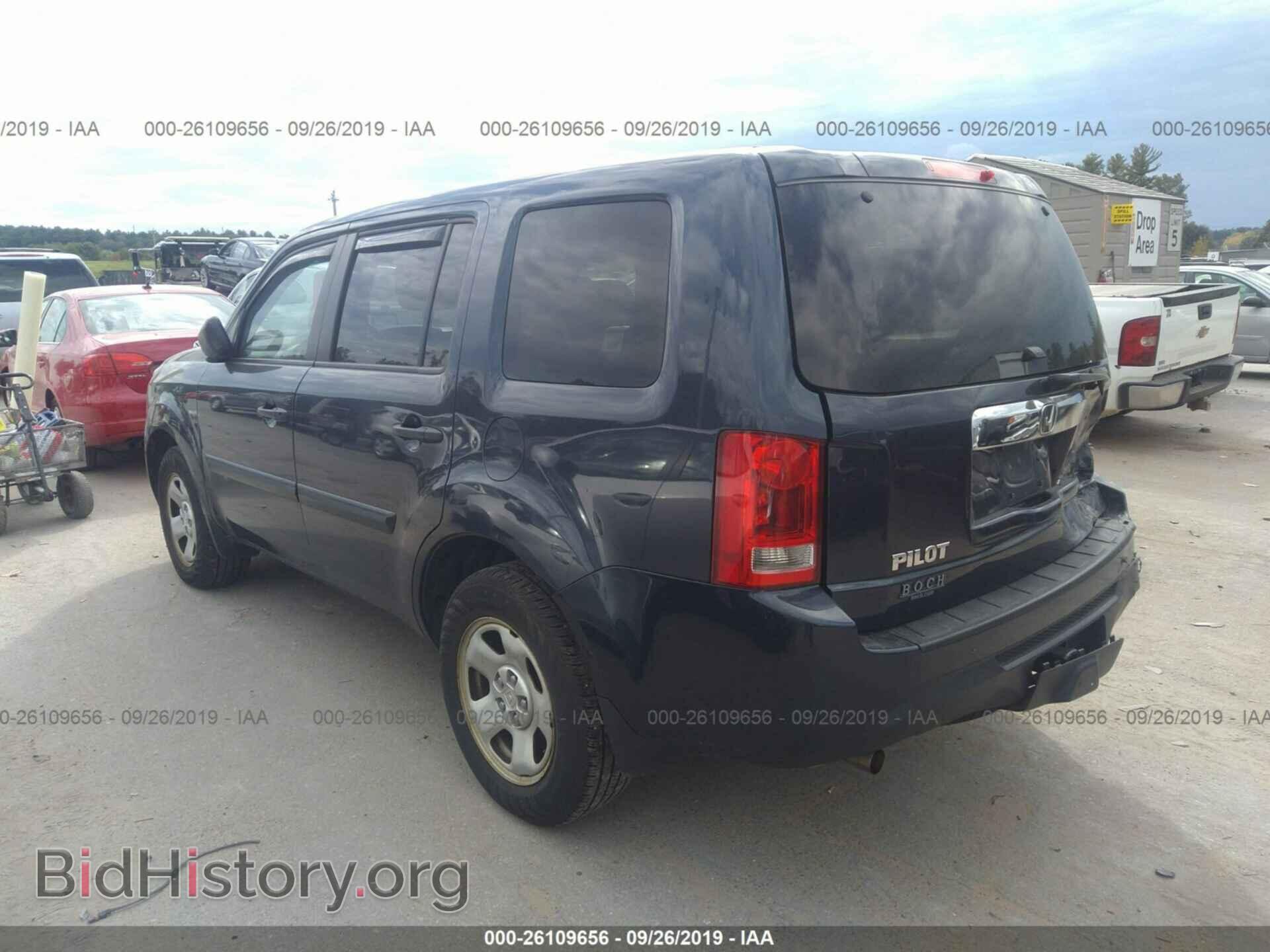 2012 HONDA PILOT - VIN: 5FNYF4H23CB073707 - Фото 3