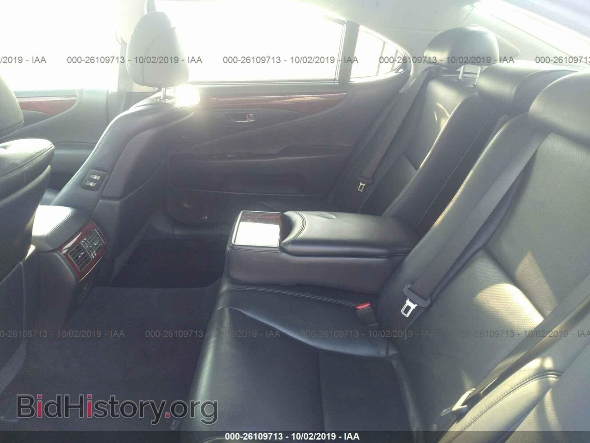 2010 LEXUS LS - VIN: JTHDL5EF0A5001431 - Фото 8