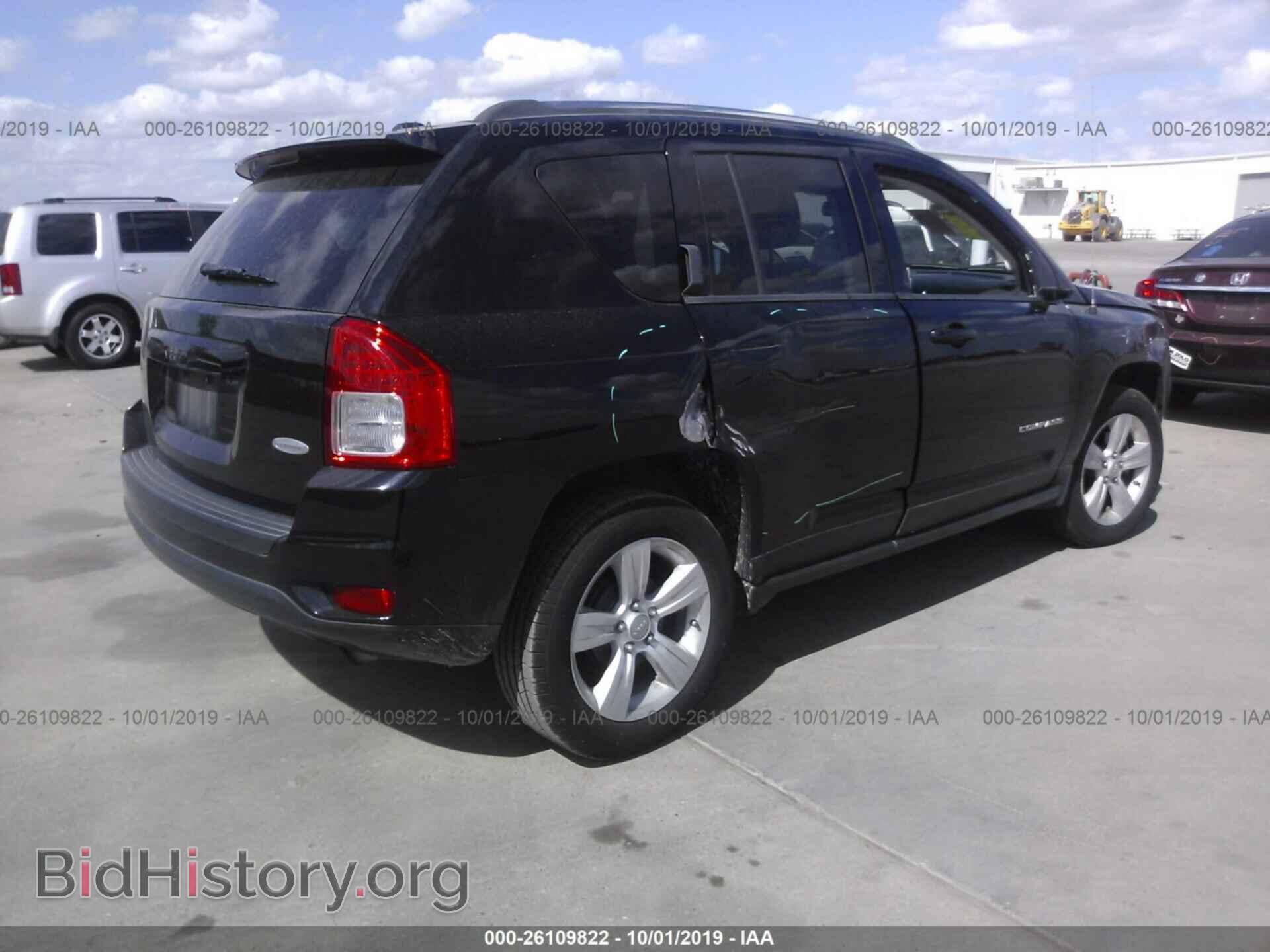 2012 JEEP COMPASS - VIN: 1C4NJCEB0CD601419 - Фото 4