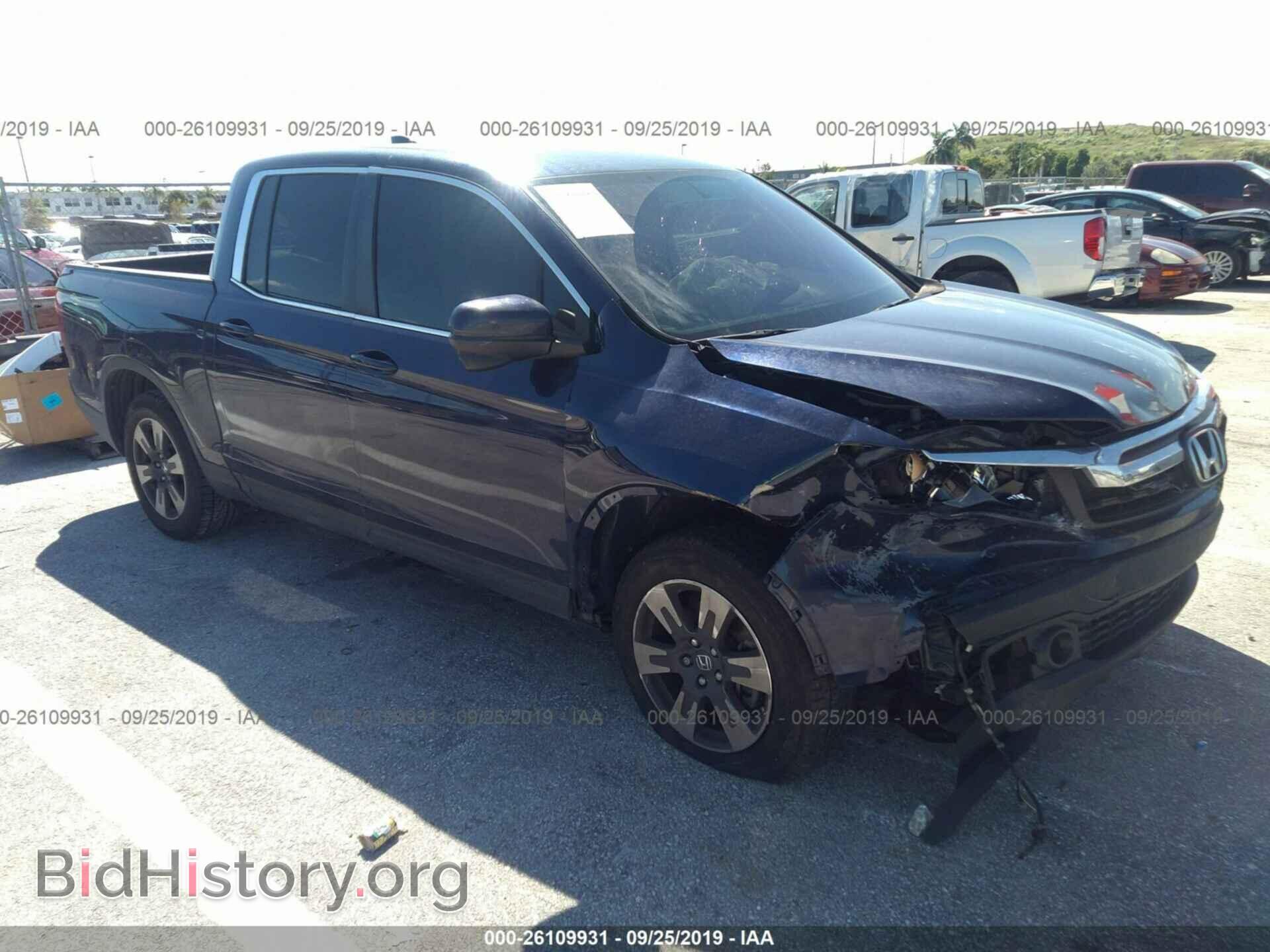 Photo 5FPYK2F6XHB009975 - HONDA RIDGELINE 2017