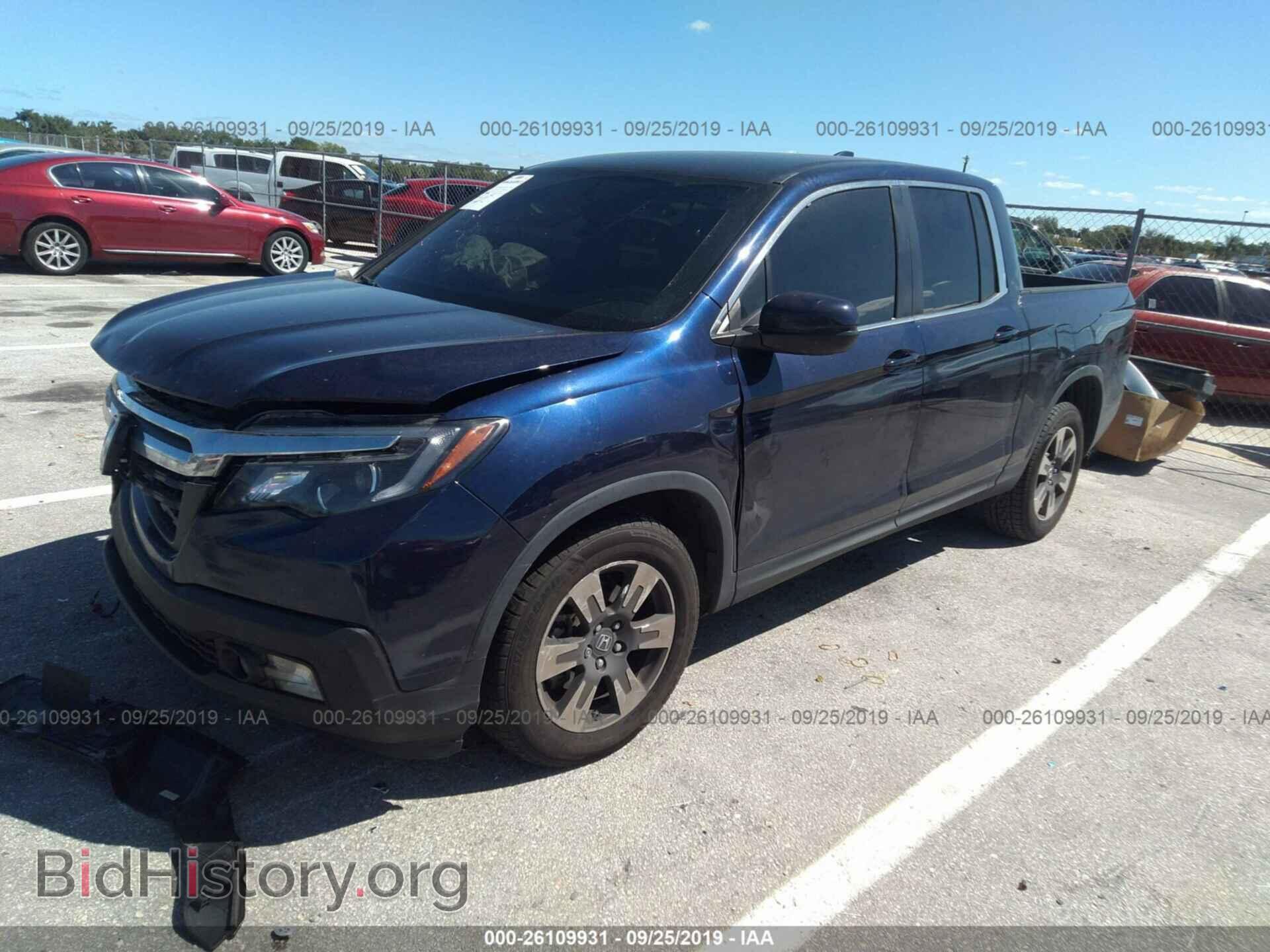 2017 HONDA RIDGELINE - VIN: 5FPYK2F6XHB009975 - Фото 2