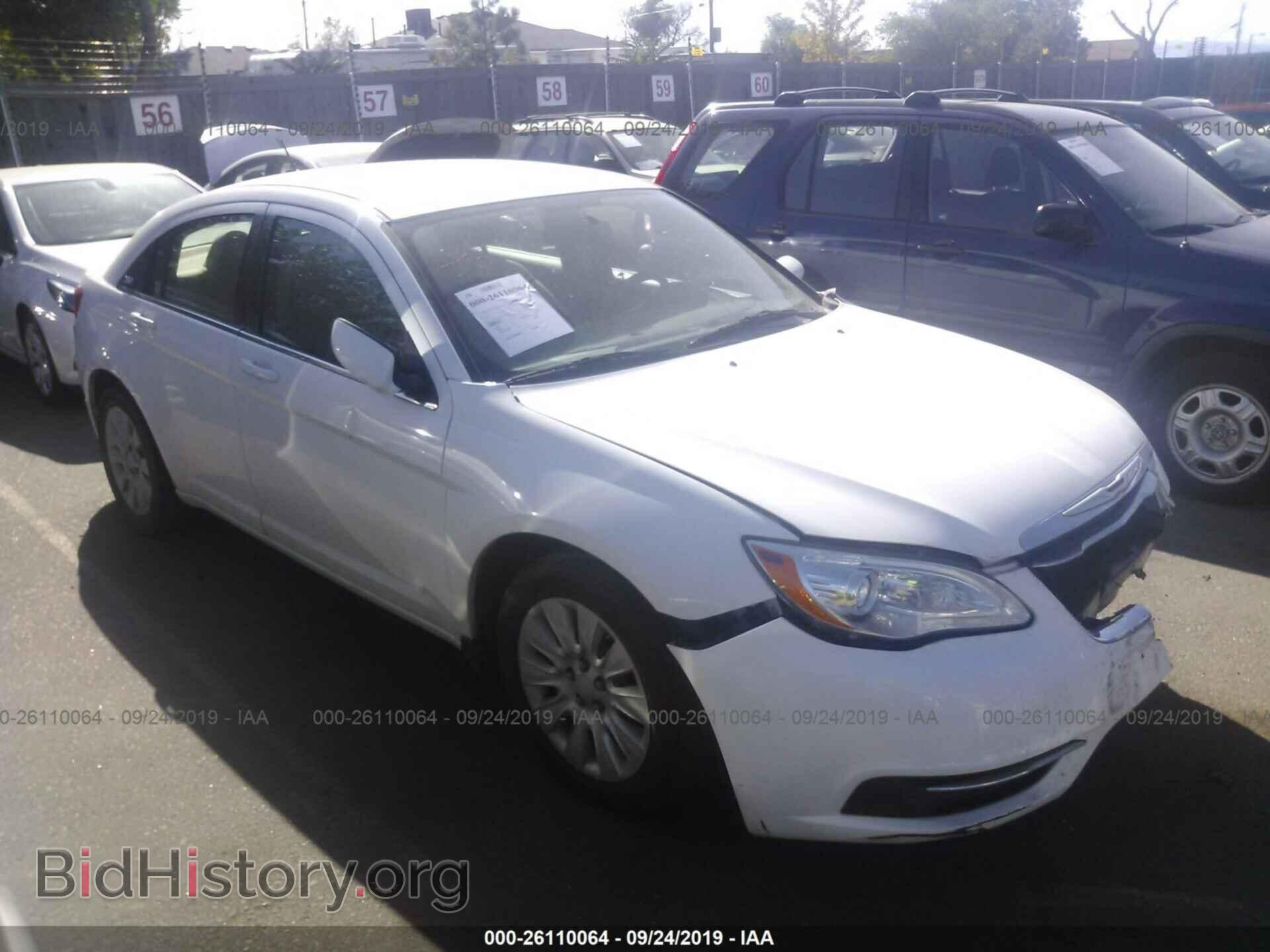 Photo 1C3CCBAB7DN640185 - CHRYSLER 200 2013