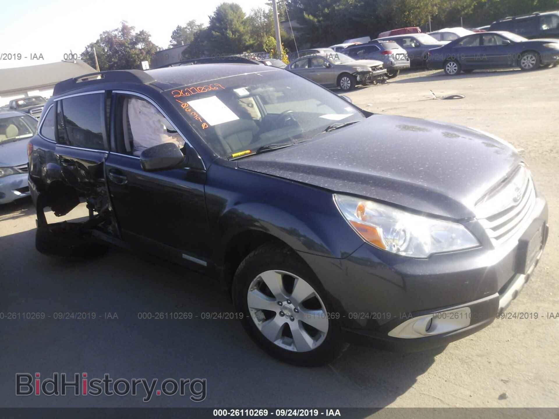 Фотография 4S4BRBCCXC3232815 - SUBARU OUTBACK 2012