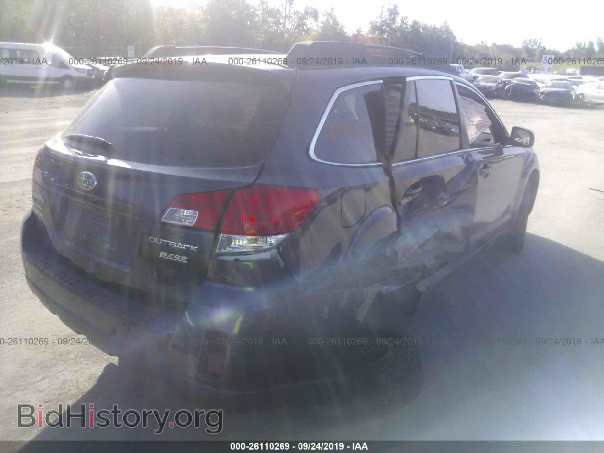 2012 SUBARU OUTBACK - VIN: 4S4BRBCCXC3232815 - Фото 4