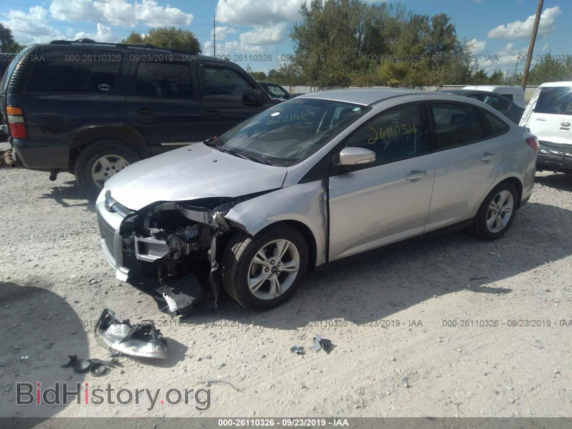 2014 FORD FOCUS - VIN: 1FADP3F21EL411264 - Фото 2