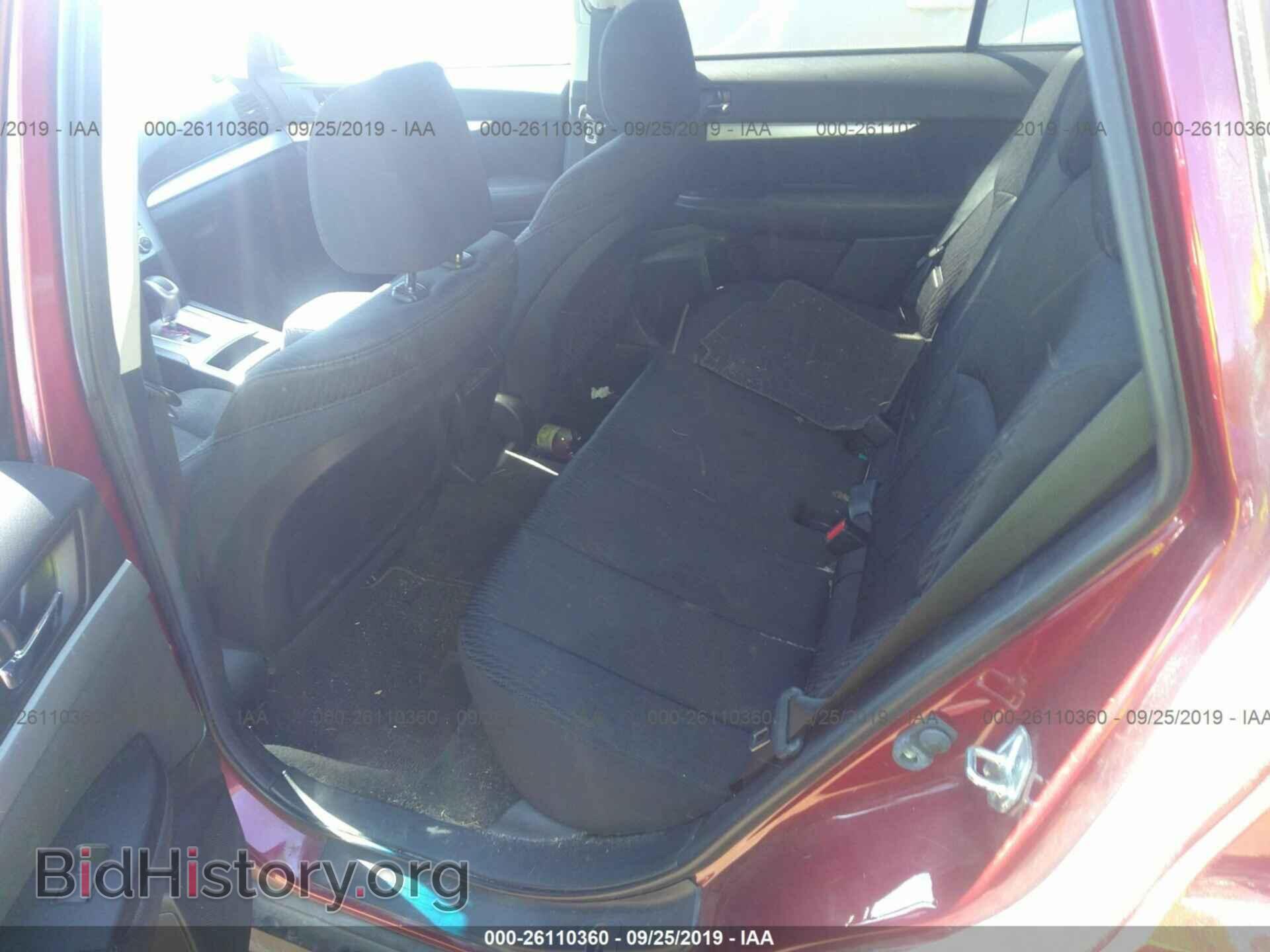2012 SUBARU OUTBACK - VIN: 4S4BRBBC8C3219627 - Фото 8