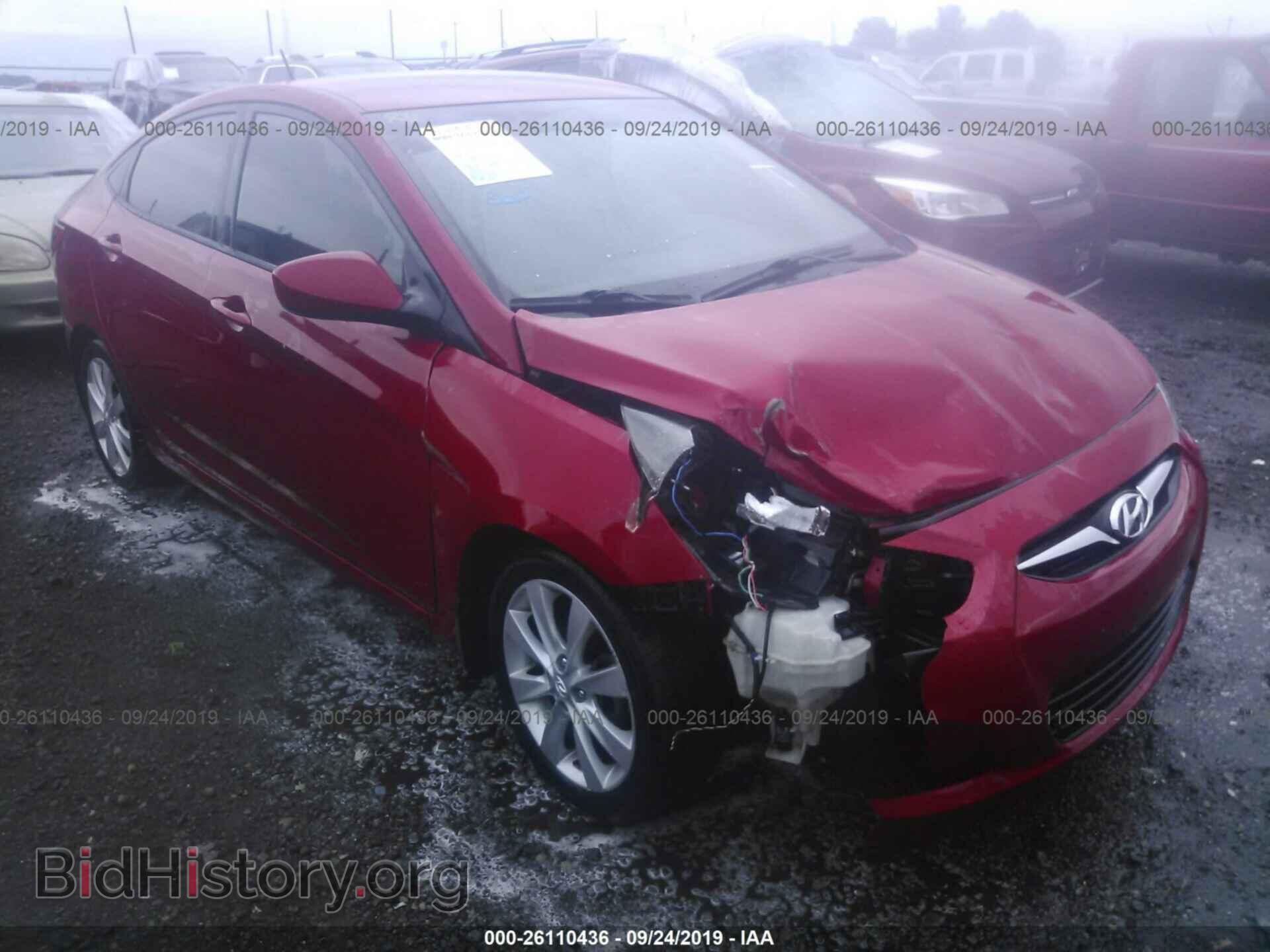 Photo KMHCU4AE5CU235473 - HYUNDAI ACCENT 2012