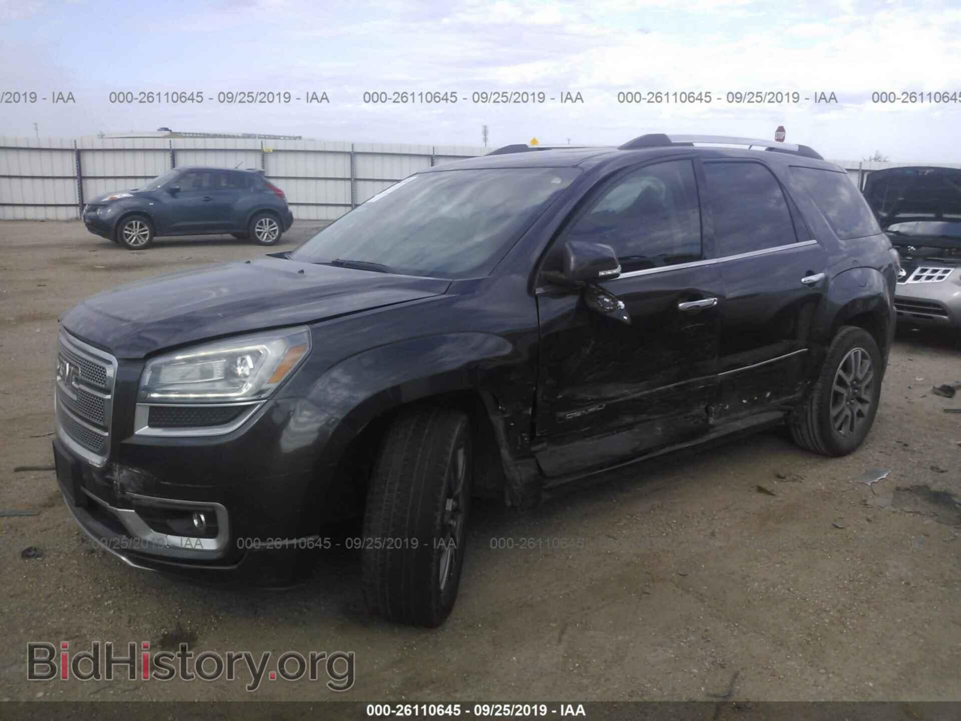 2013 GMC ACADIA - VIN: 1GKKRTKD5DJ226412 - Фото 2