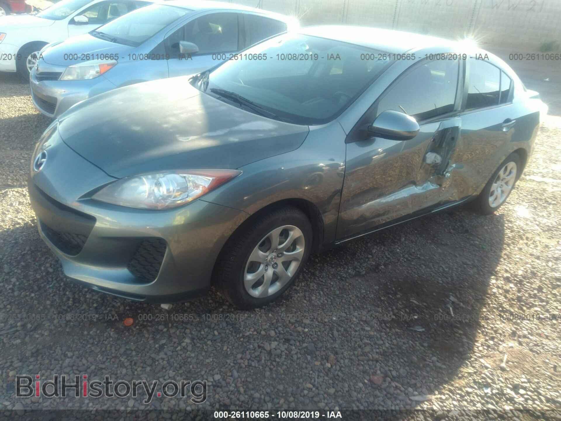 2012 MAZDA 3 - VIN: JM1BL1UF1C1548284 - Фото 2