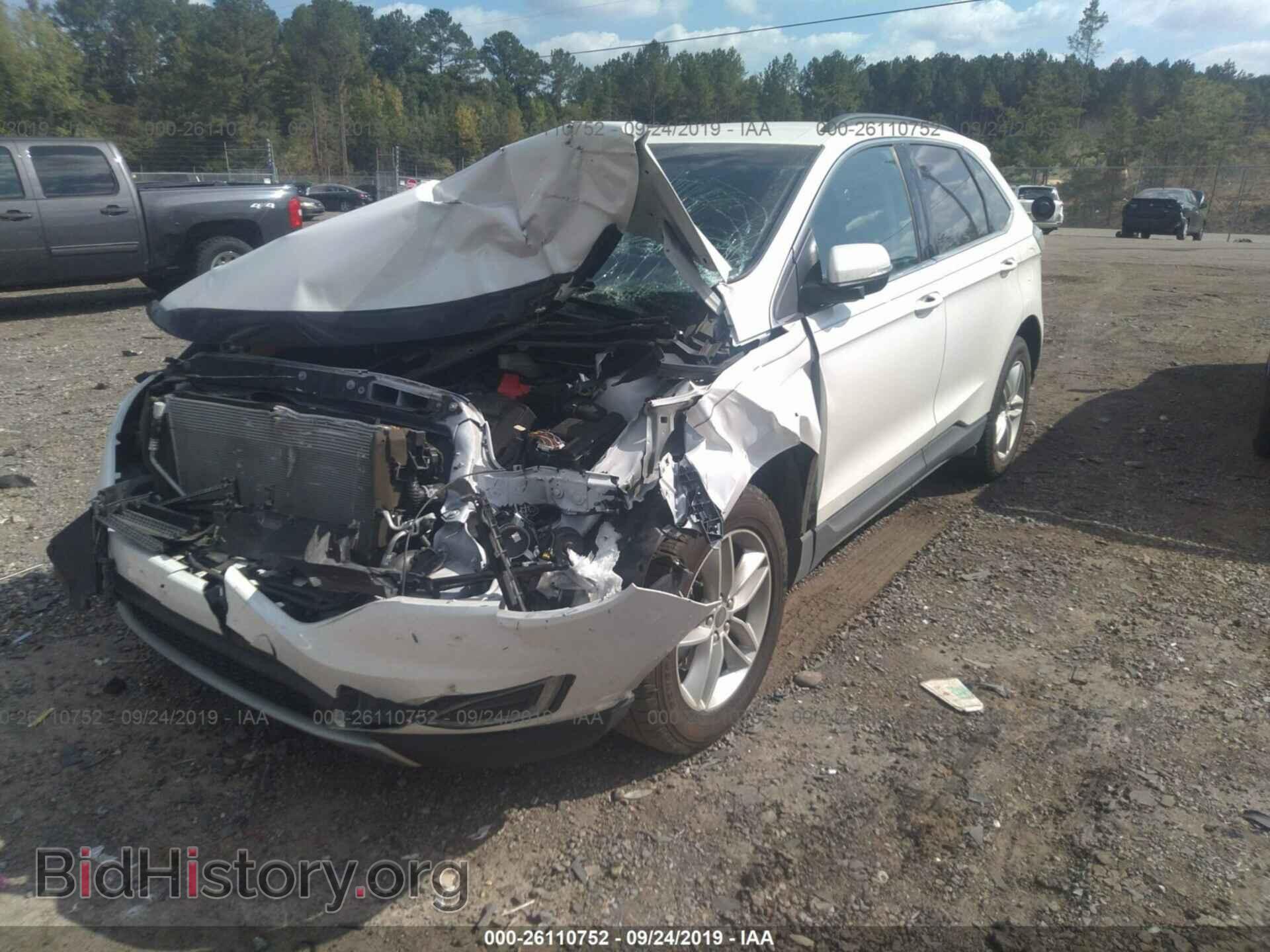 2016 FORD EDGE - VIN: 2FMPK3J90GBB02507 - Фото 2
