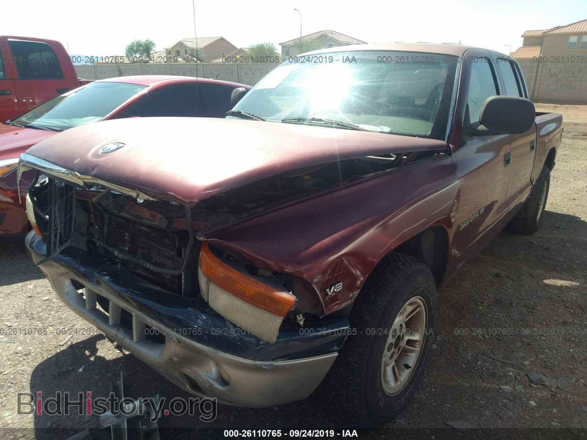 2000 DODGE DAKOTA - VIN: 1B7GL2AN3YS671206 - Фото 2