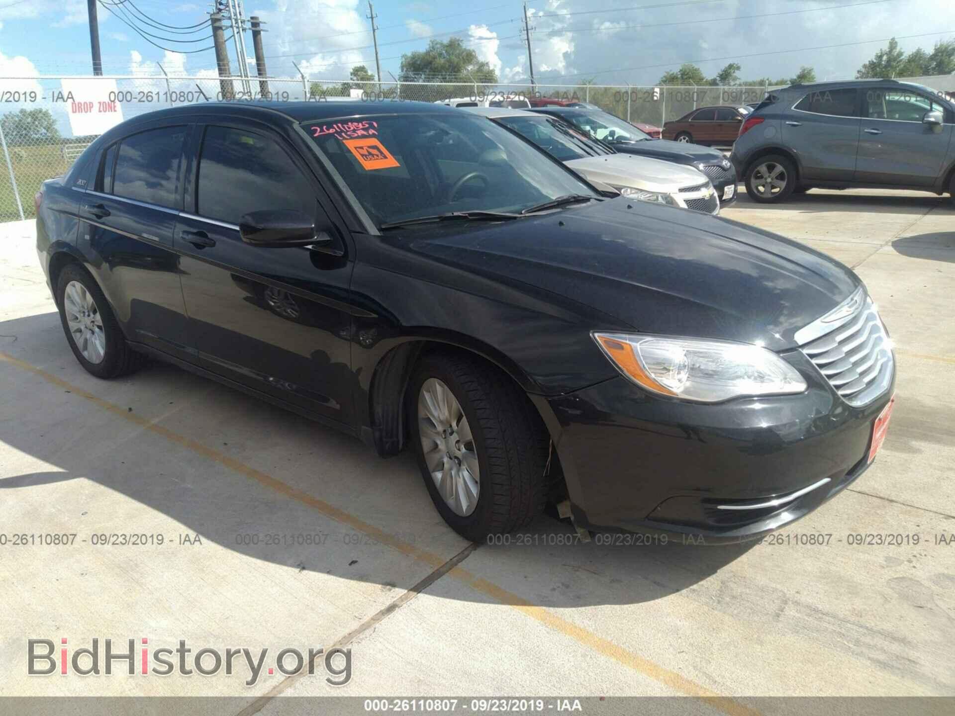 Photo 1C3CCBAG0DN721931 - CHRYSLER 200 2013