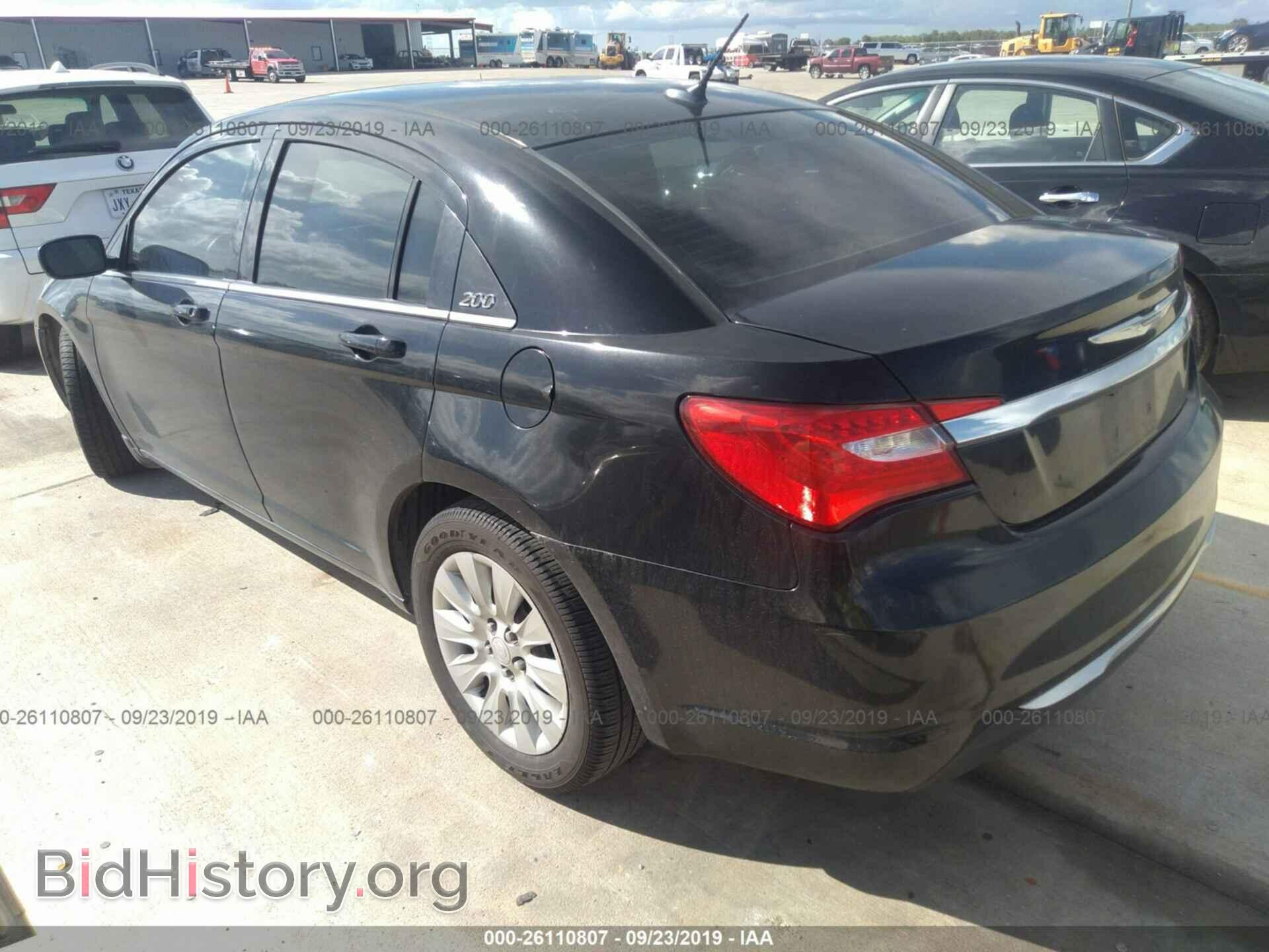 2013 CHRYSLER 200 - VIN: 1C3CCBAG0DN721931 - Photo 3