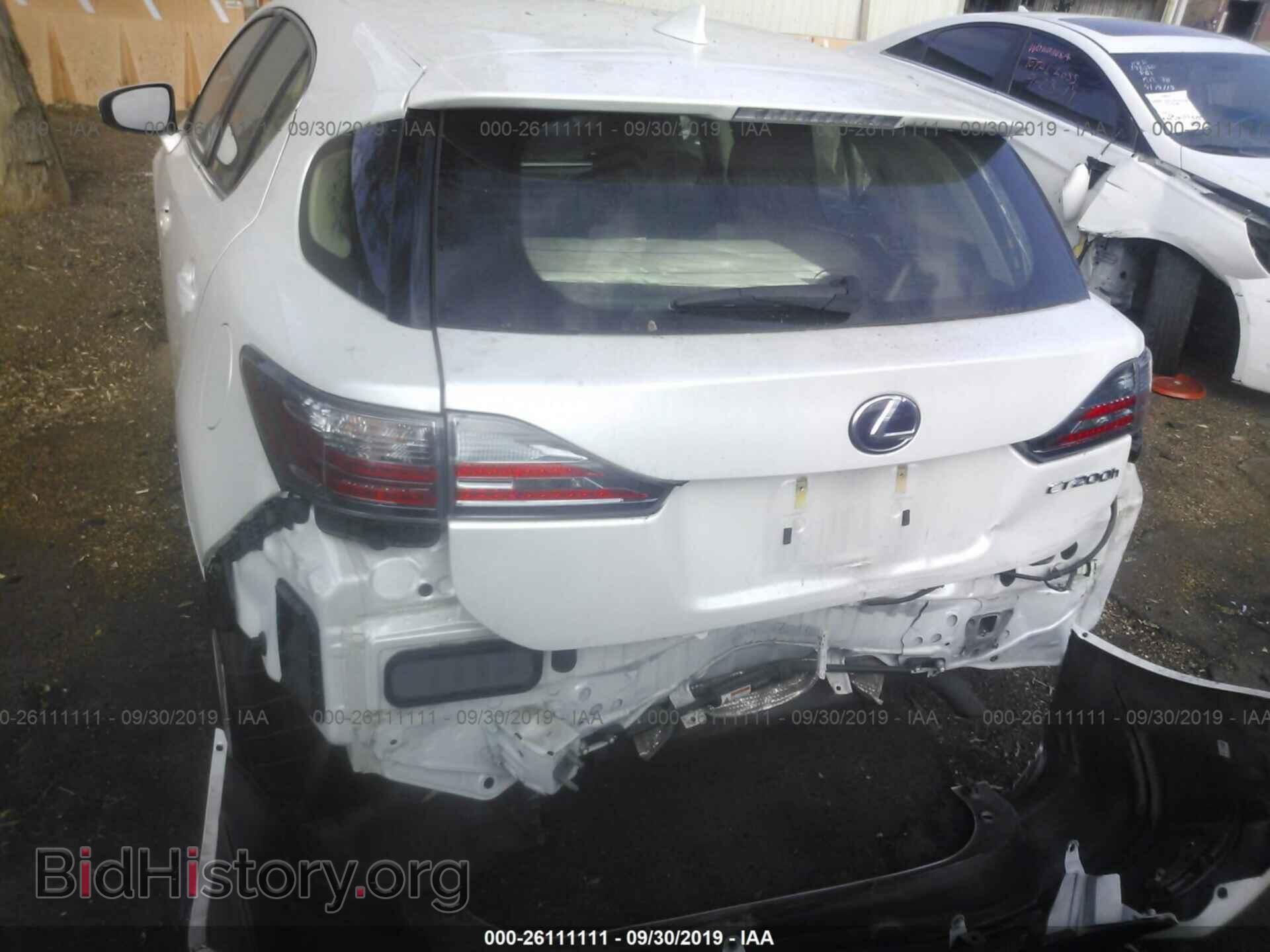 2015 LEXUS CT - VIN: JTHKD5BH8F2216641 - Фото 6