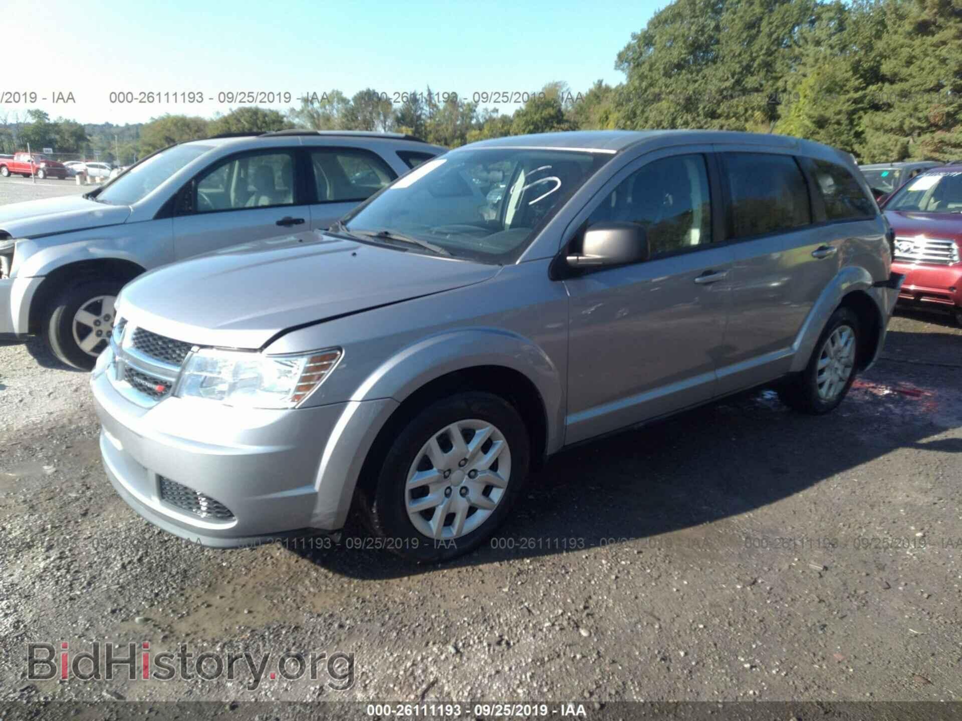2015 DODGE JOURNEY - VIN: 3C4PDCAB3FT688043 - Фото 2