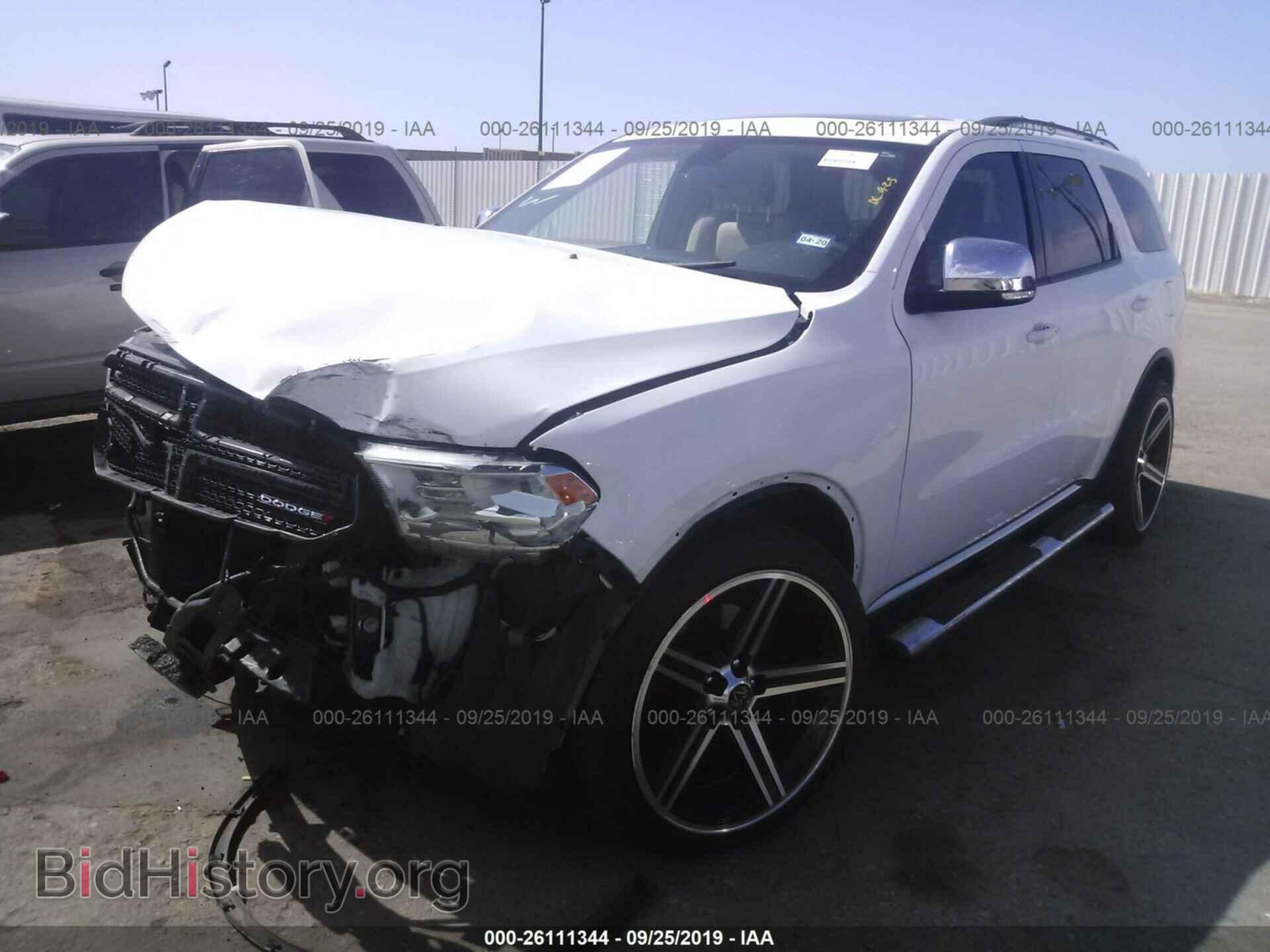 2014 DODGE DURANGO - VIN: 1C4SDHDT9EC446072 - Фото 2