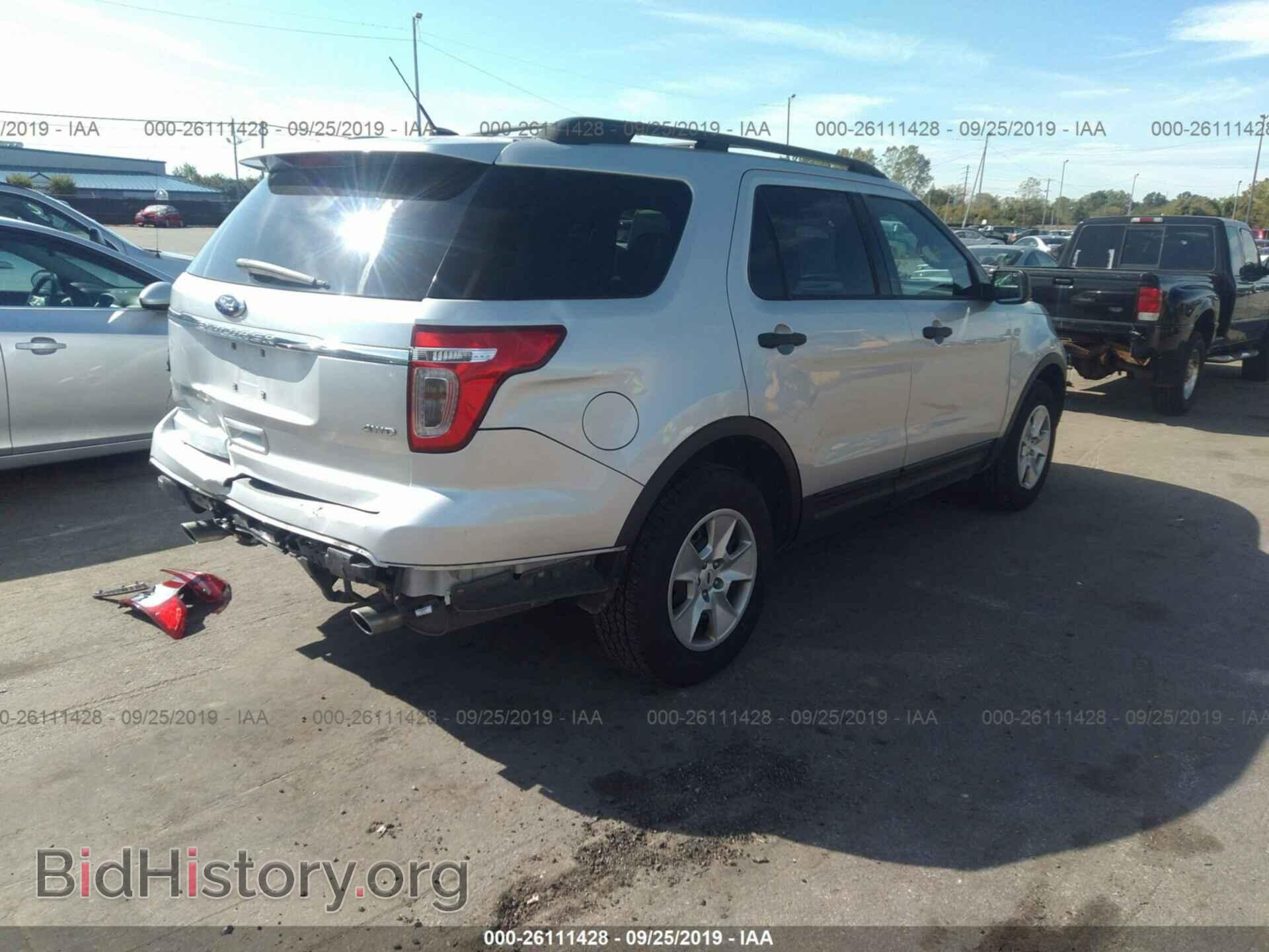 2013 FORD EXPLORER - VIN: 1FM5K8B8XDGB47050 - Фото 4