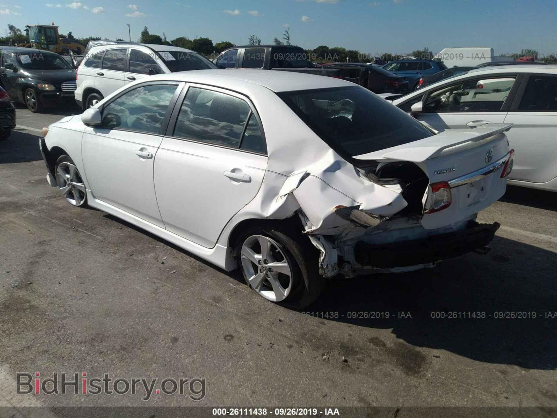 2011 TOYOTA COROLLA - VIN: 2T1BU4EE6BC623334 - Фото 3