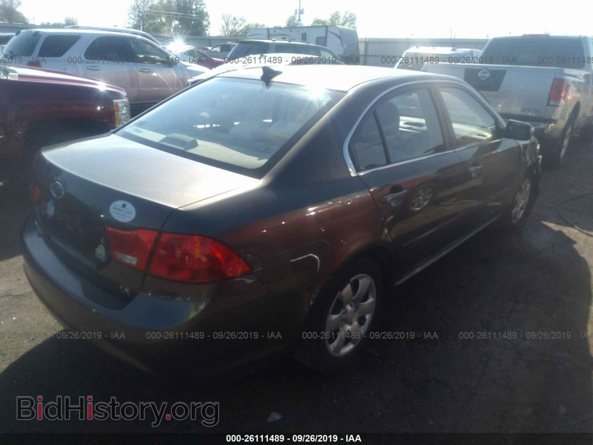 2009 KIA OPTIMA - VIN: KNAGE228795321982 - Фото 4