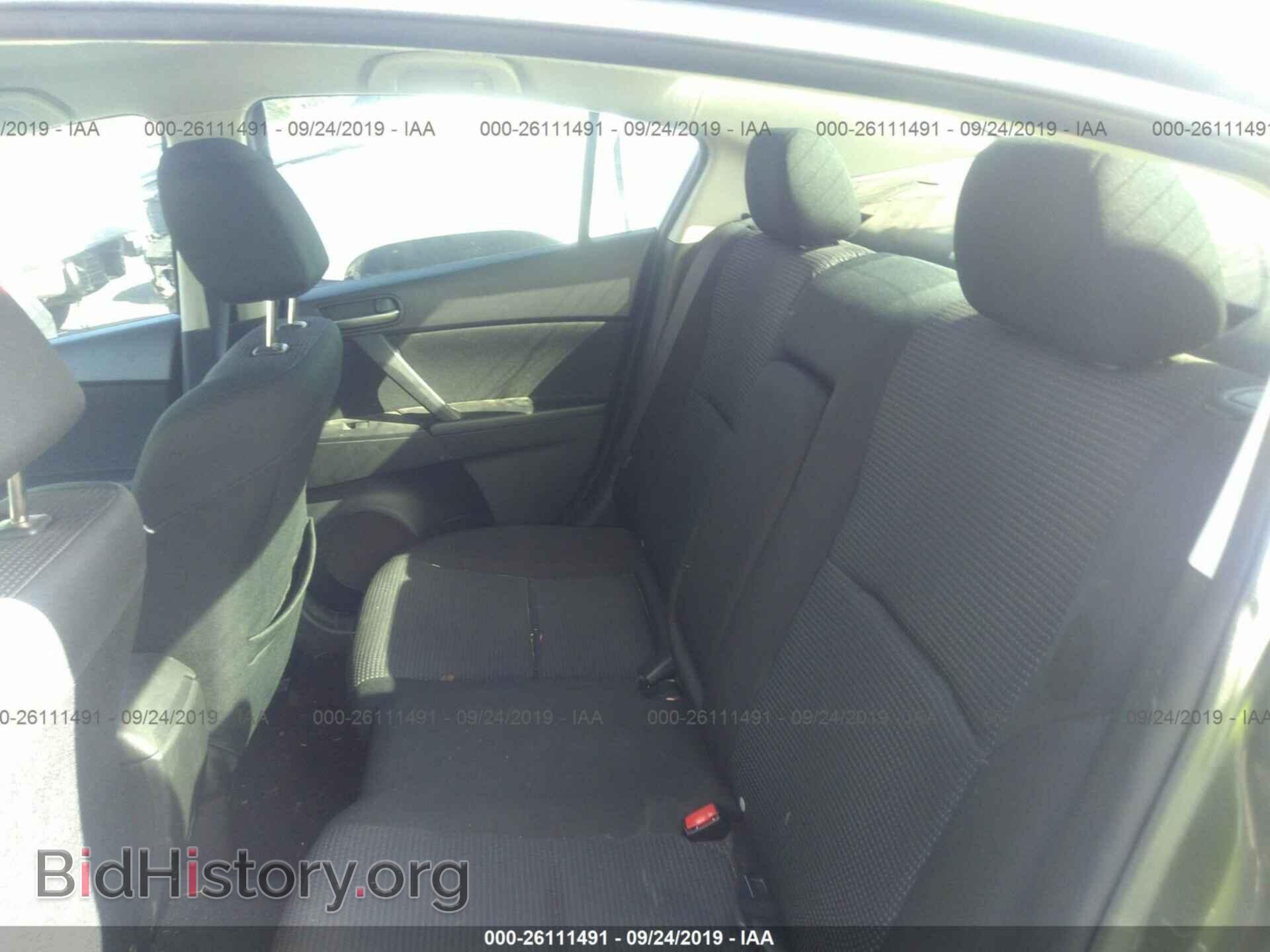 2012 MAZDA 3 - VIN: JM1BL1V83C1624801 - Фото 8