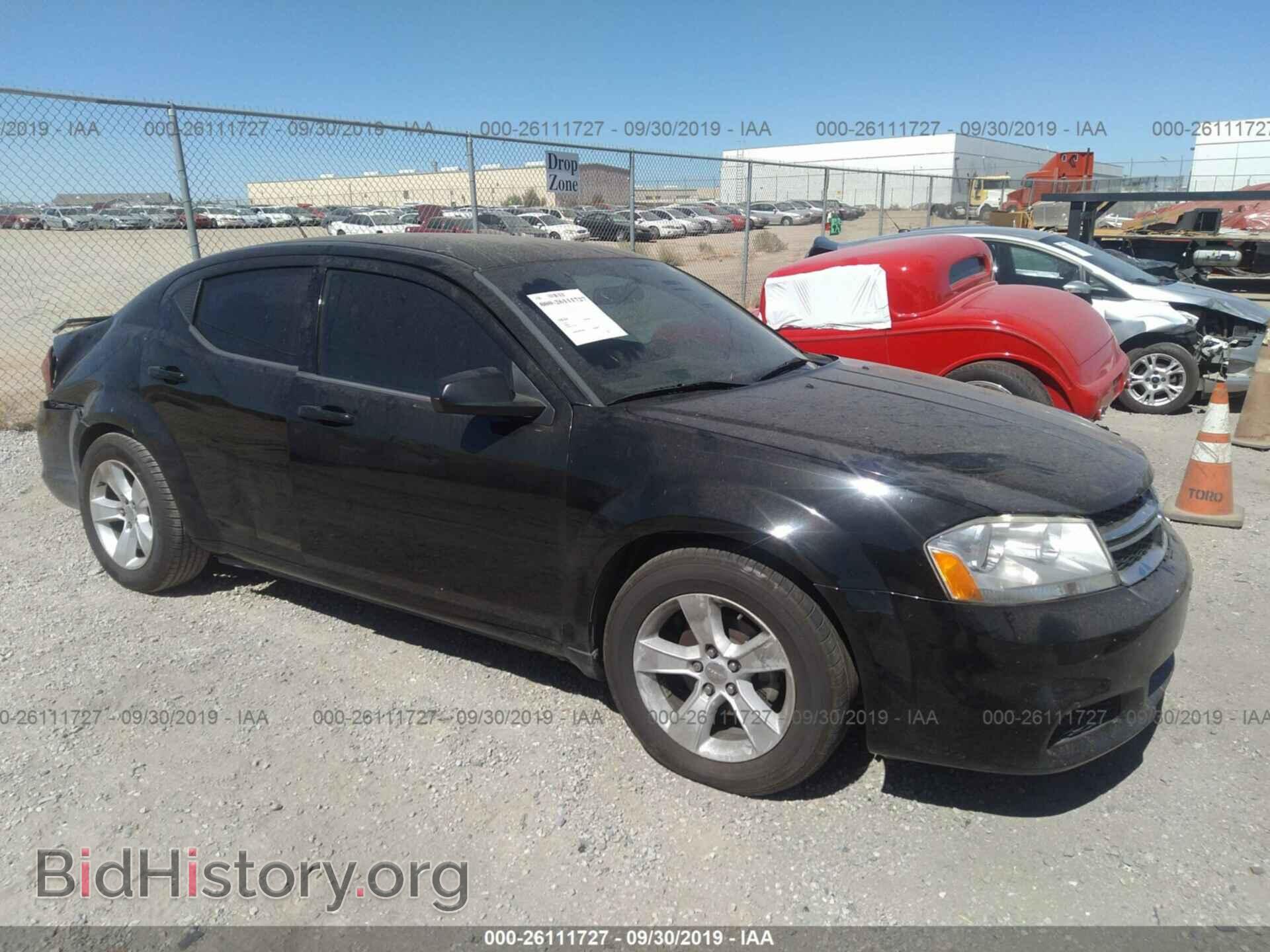 Photo 1C3CDZAB1EN153880 - DODGE AVENGER 2014