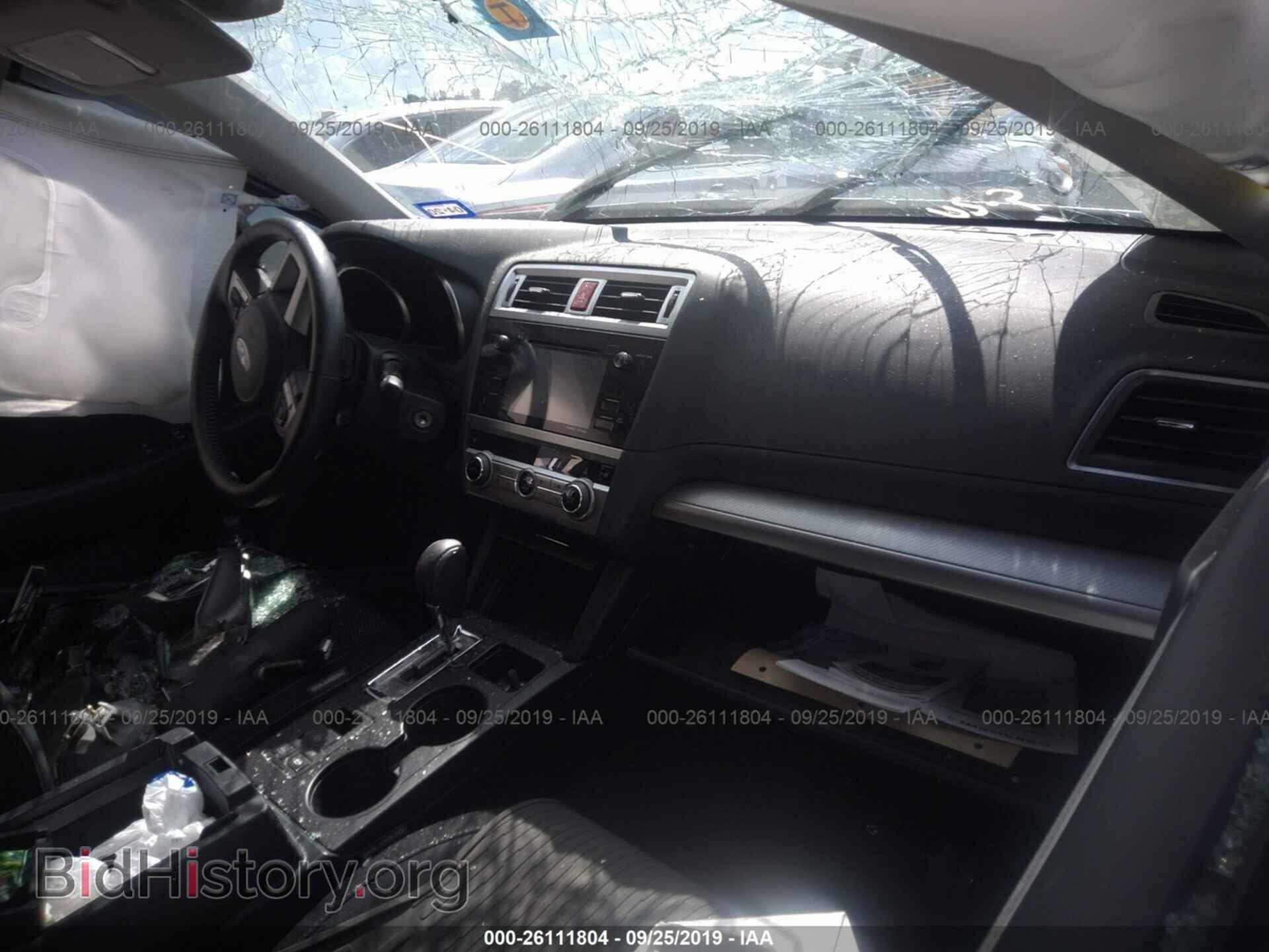 2015 SUBARU OUTBACK - VIN: 4S4BSBFC1F3326666 - Фото 5
