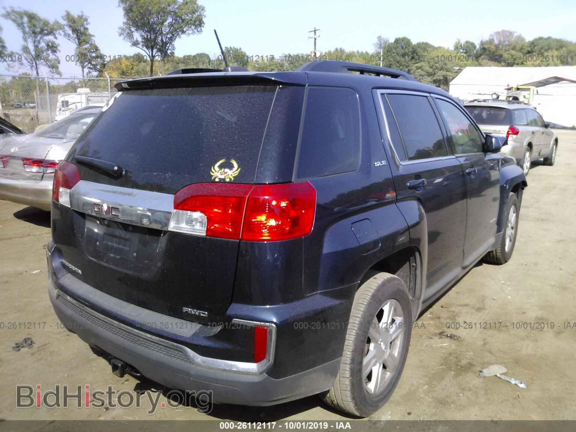 2016 GMC TERRAIN - VIN: 2GKFLTEK3G6229680 - Фото 4