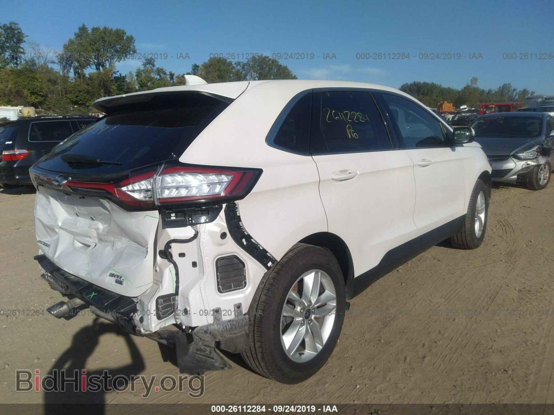 2016 FORD EDGE - VIN: 2FMPK4J84GBB28105 - Фото 4