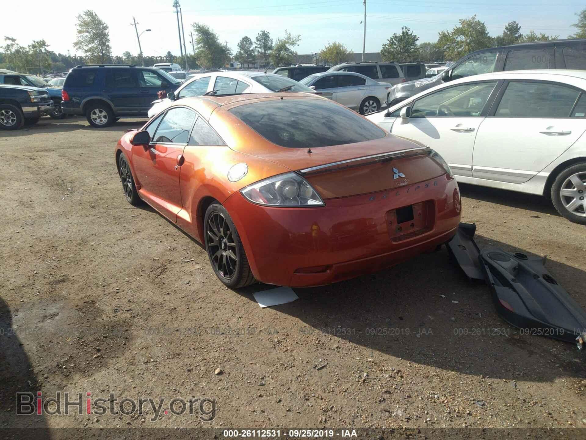 2006 MITSUBISHI ECLIPSE - VIN: 4A3AK24F76E025088 - Фото 3
