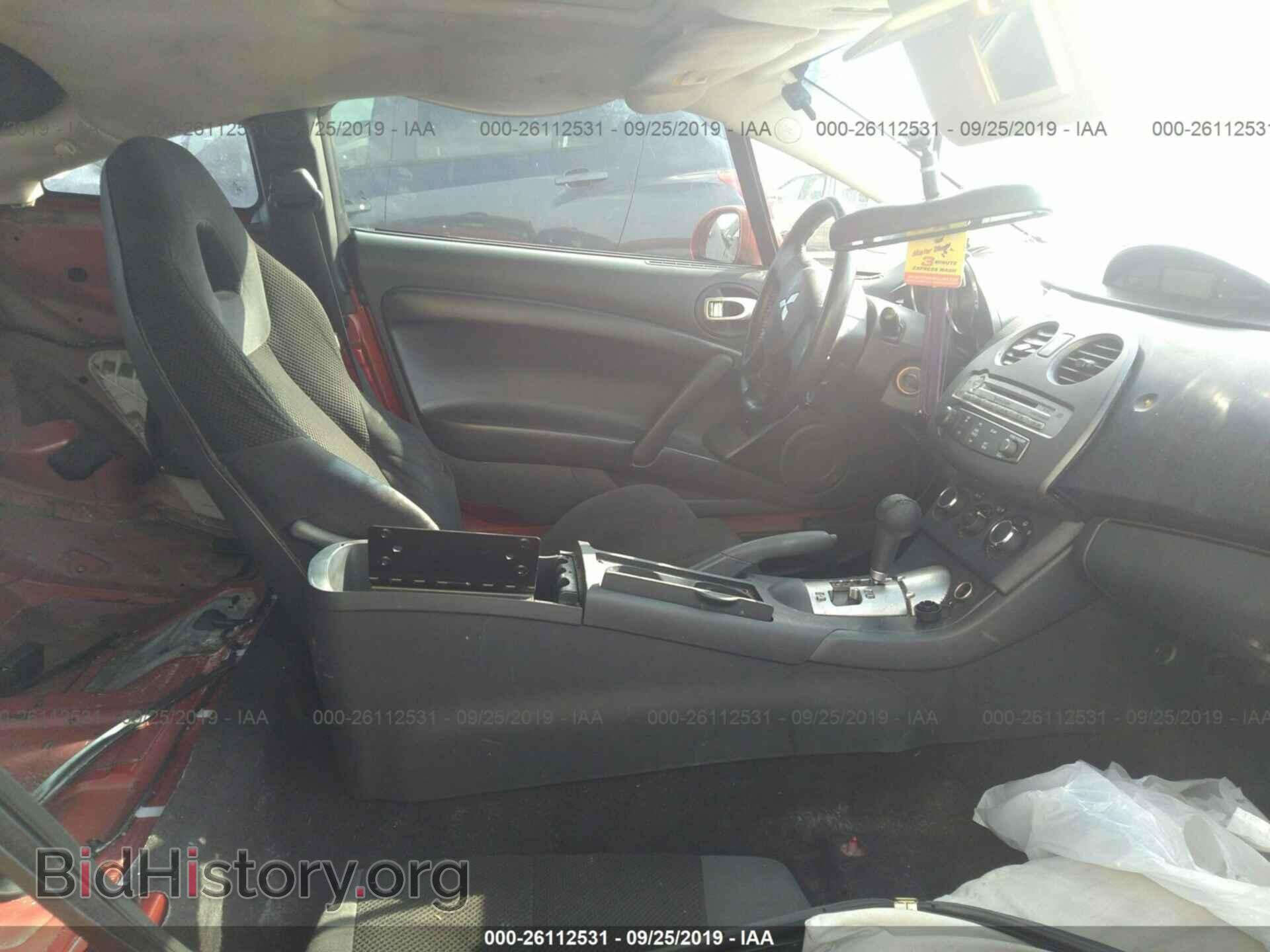 2006 MITSUBISHI ECLIPSE - VIN: 4A3AK24F76E025088 - Фото 5