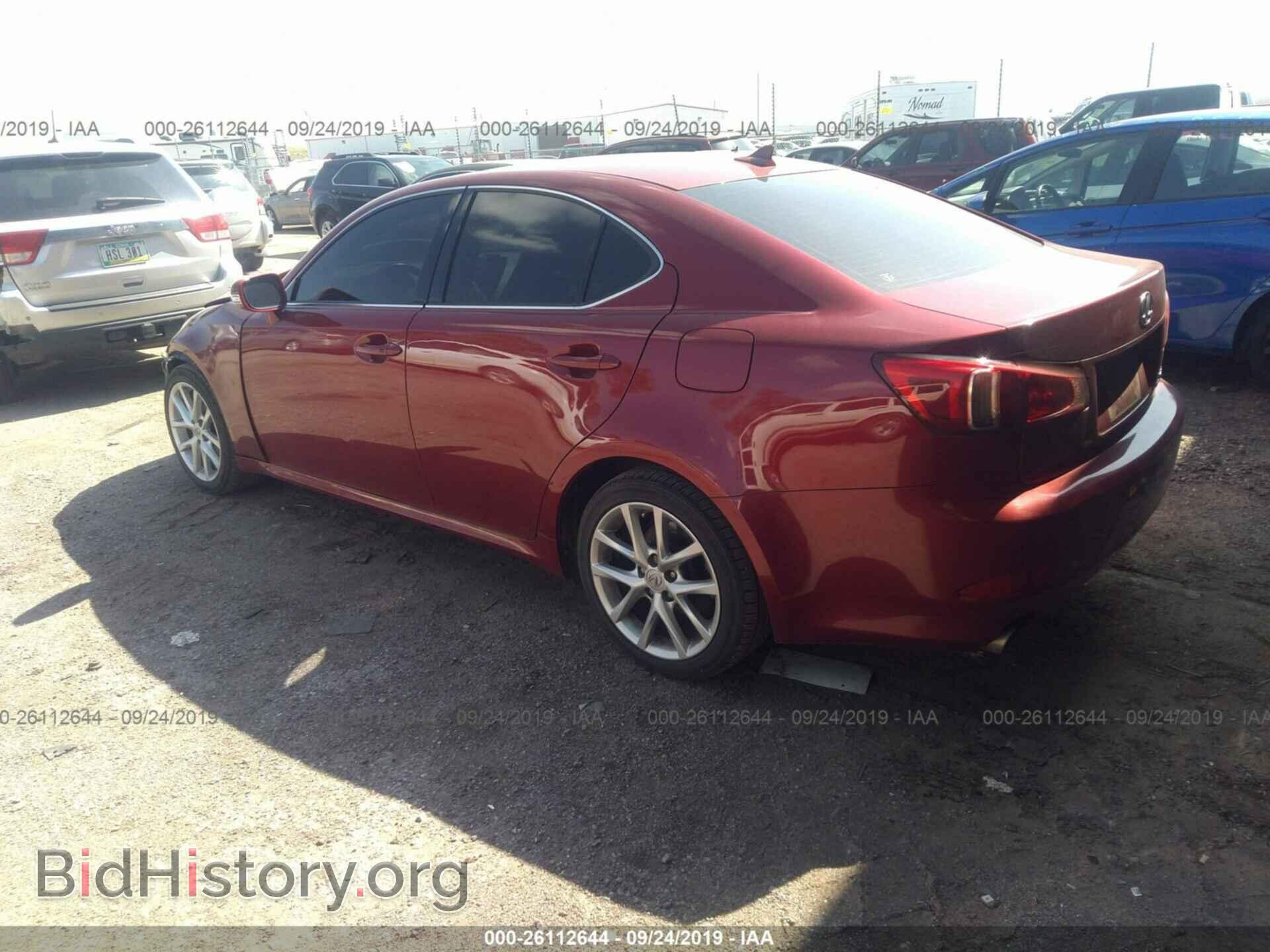 2012 LEXUS IS - VIN: JTHCF5C20C5055804 - Photo 3