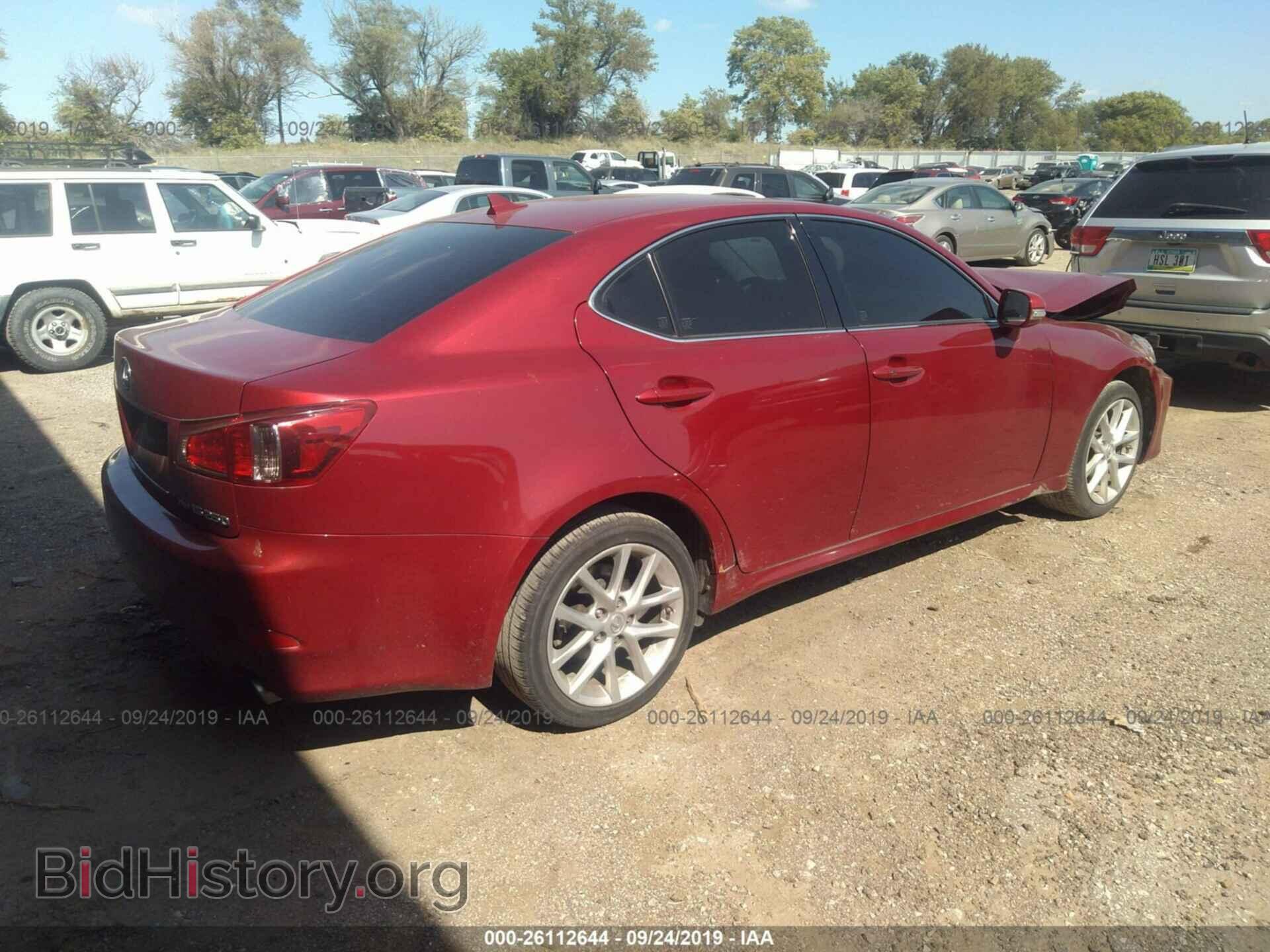 2012 LEXUS IS - VIN: JTHCF5C20C5055804 - Photo 4