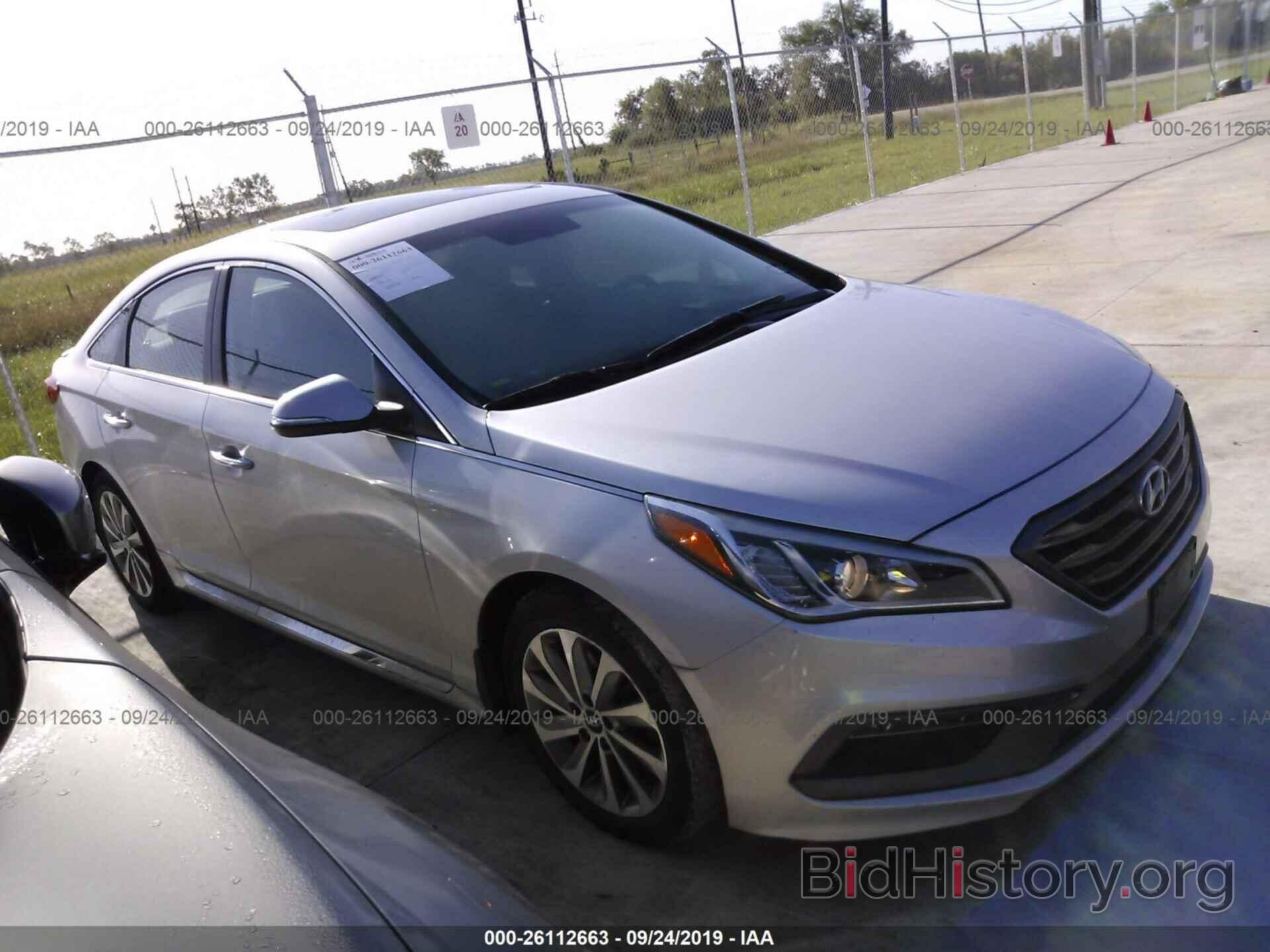 Photo 5NPE34AF0HH565452 - HYUNDAI SONATA 2017