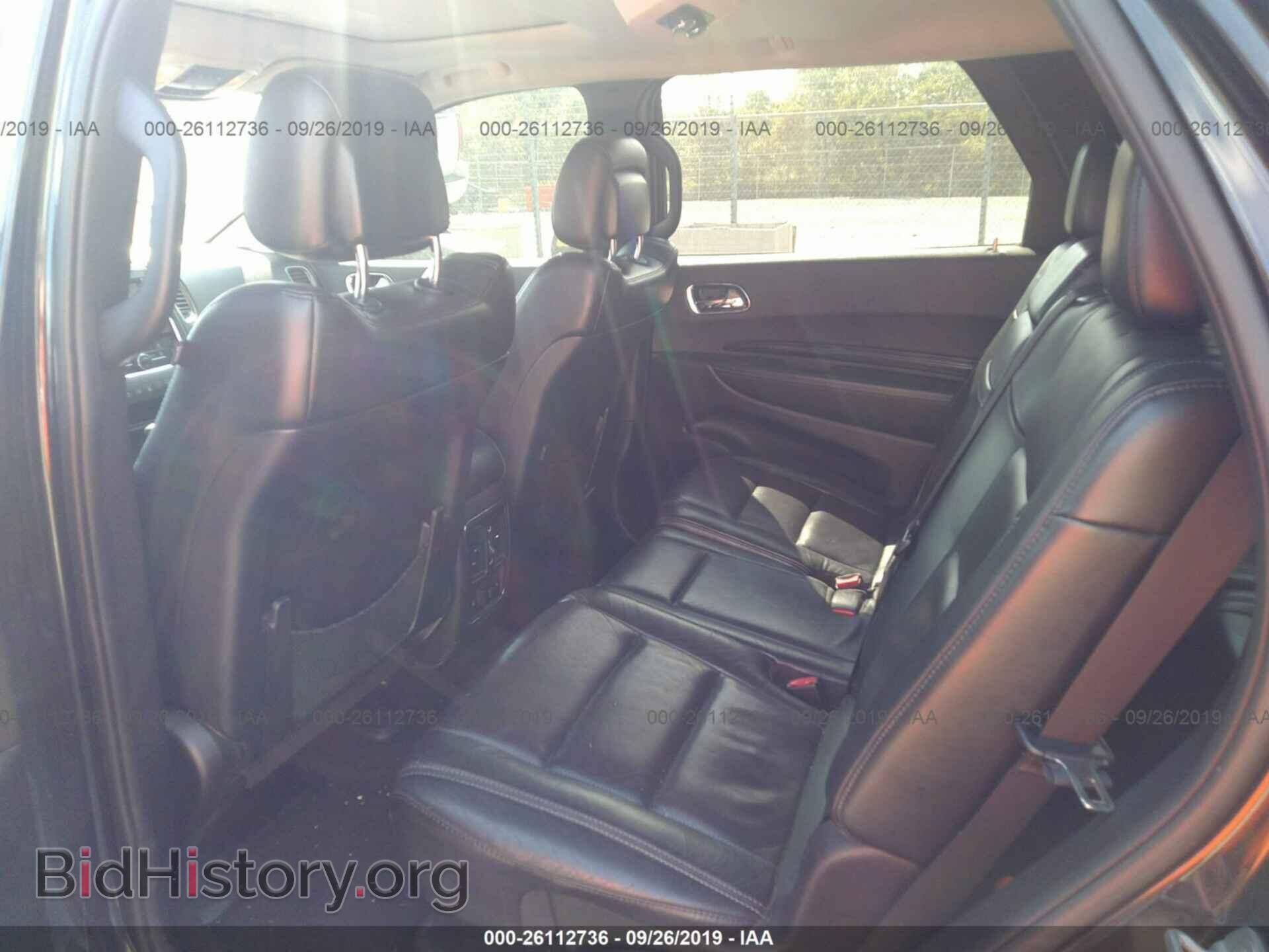 2013 DODGE DURANGO - VIN: 1C4SDJET4DC500849 - Photo 8