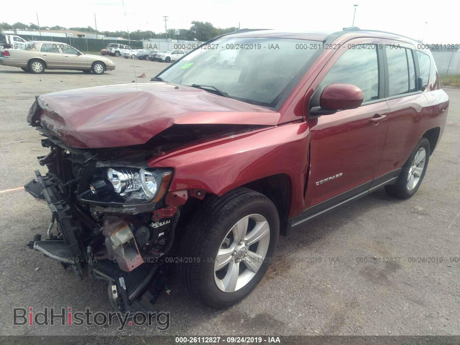 2017 JEEP COMPASS - VIN: 1C4NJDEB1HD191419 - Фото 2