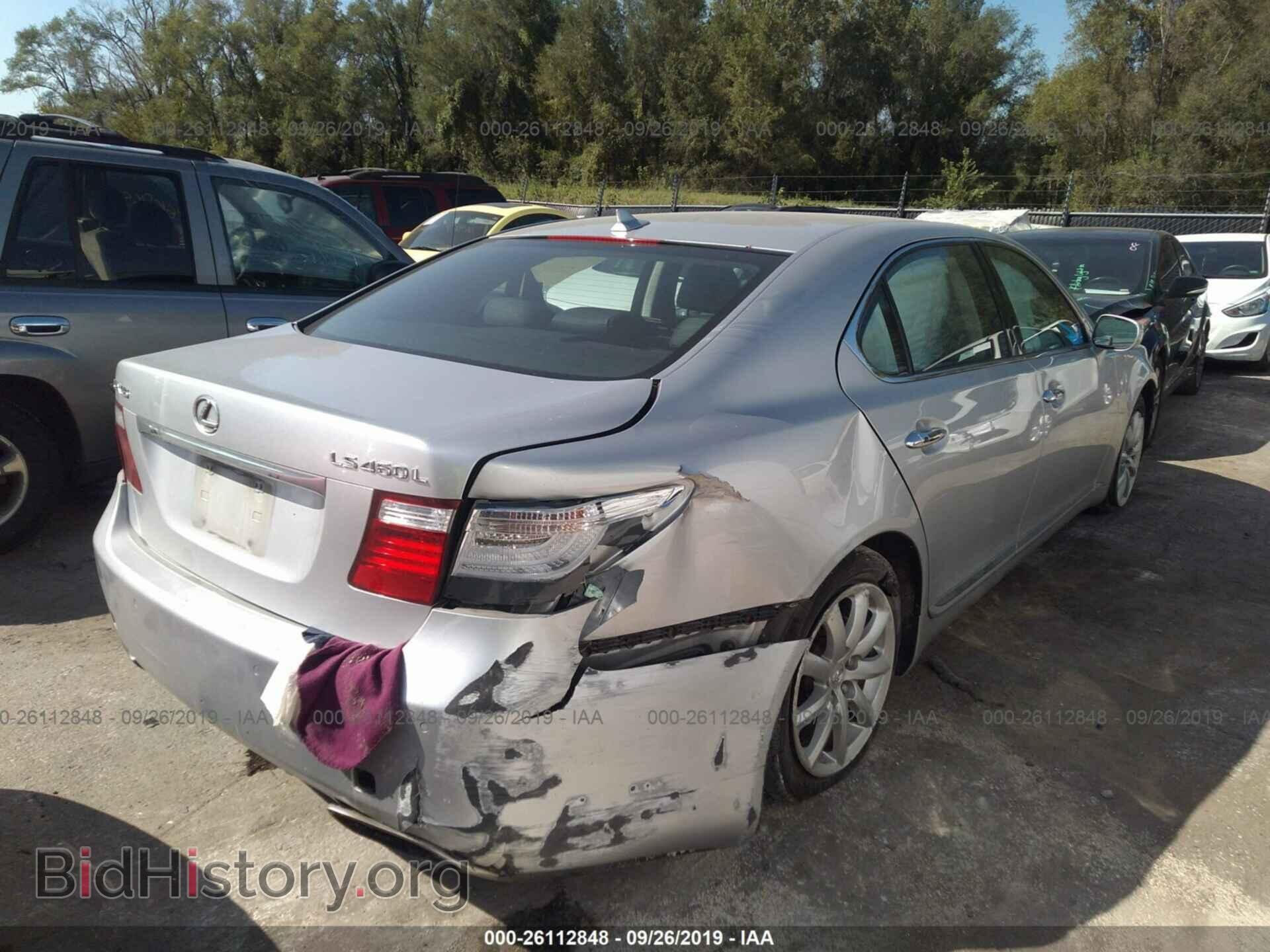 2007 LEXUS LS - VIN: JTHGL46F275007522 - Photo 4