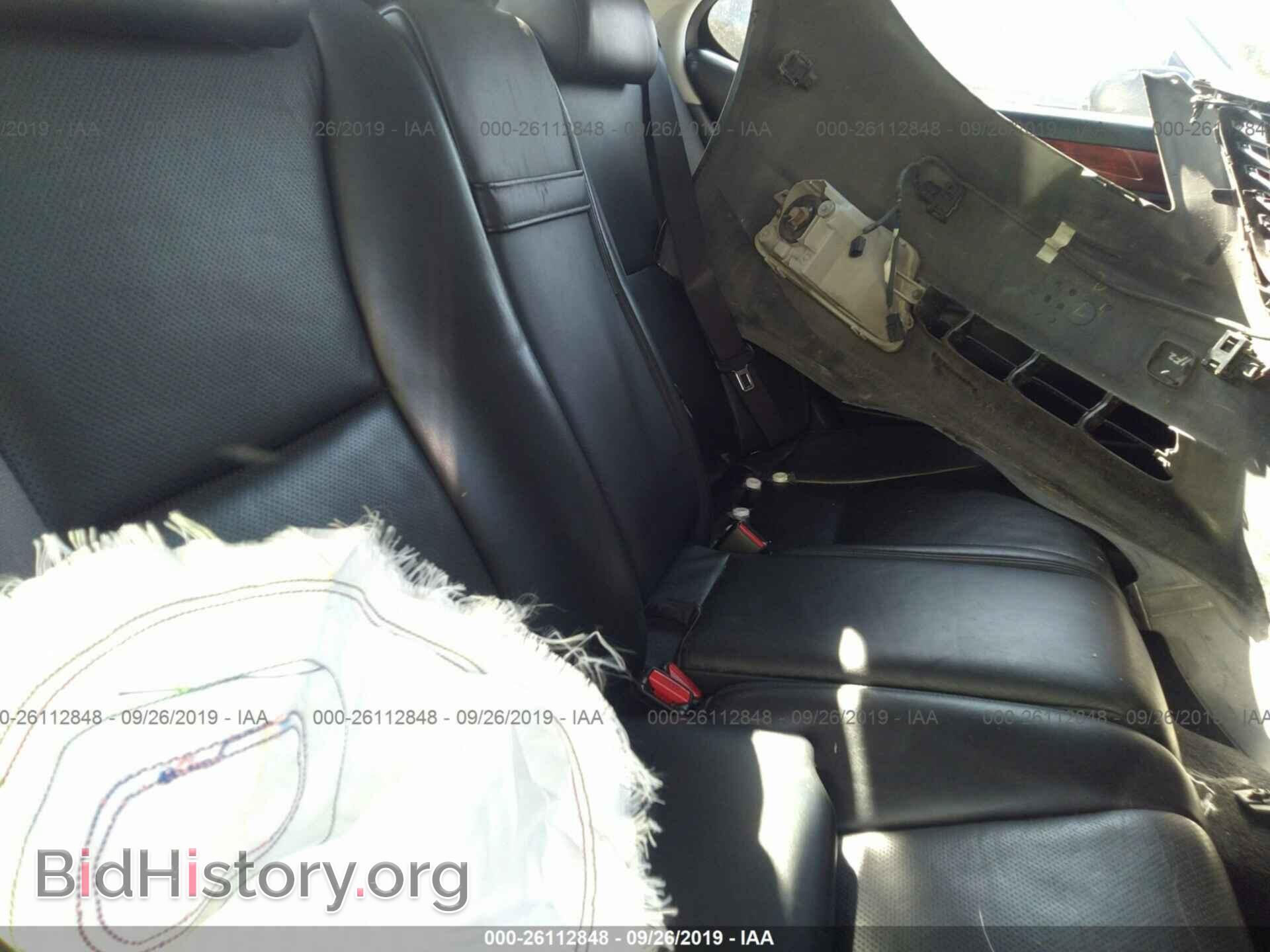 2007 LEXUS LS - VIN: JTHGL46F275007522 - Photo 8