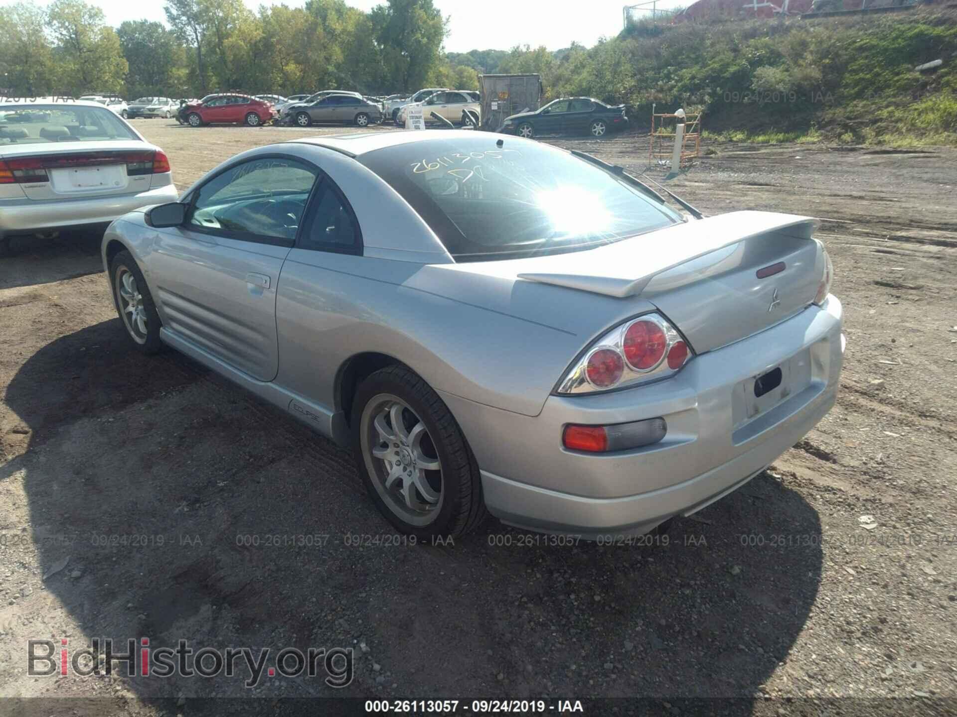 2003 MITSUBISHI ECLIPSE - VIN: 4A3AC74H93E088751 - Photo 3