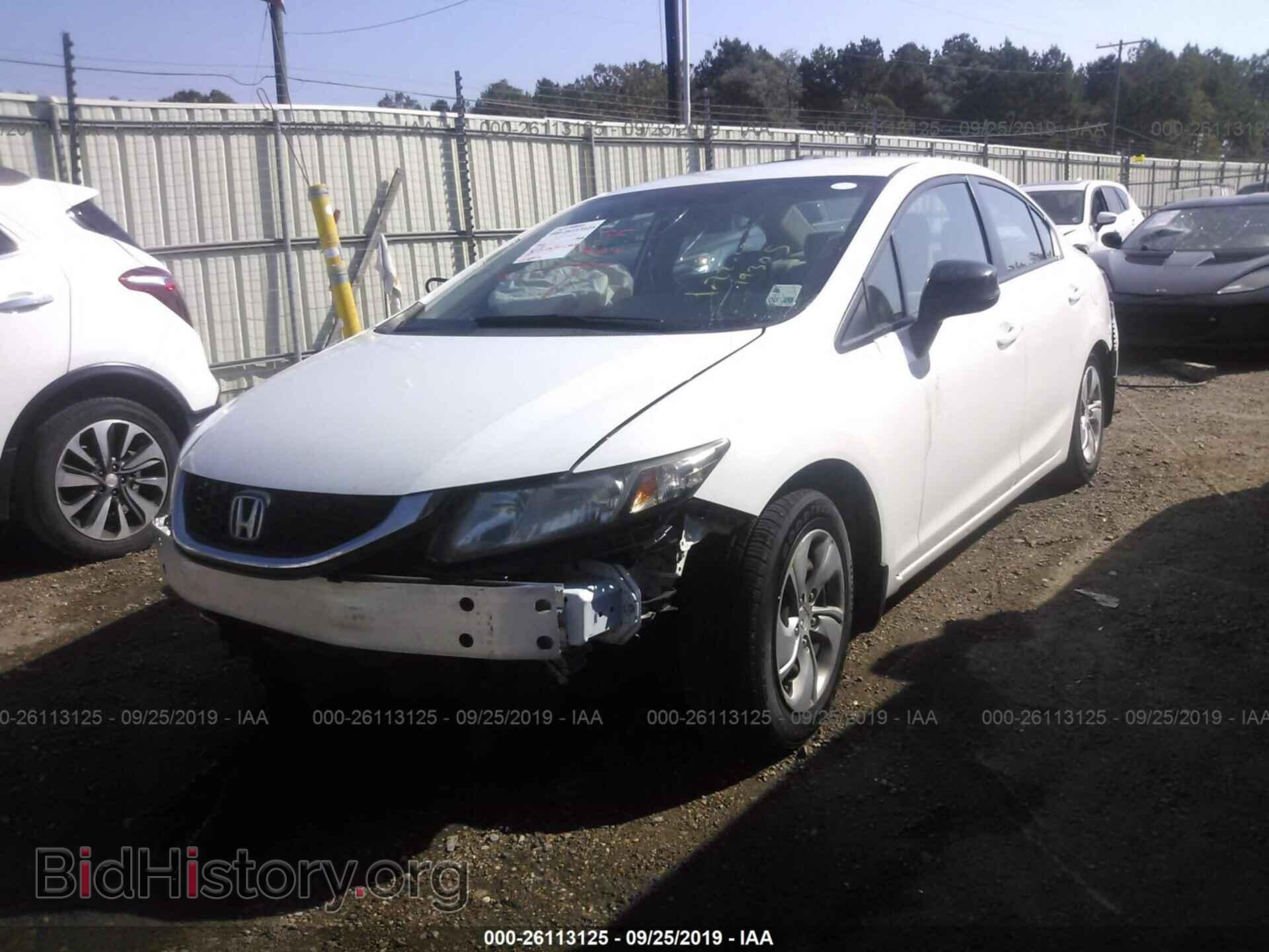 2013 HONDA CIVIC - VIN: 19XFB2F5XDE001057 - Фото 2